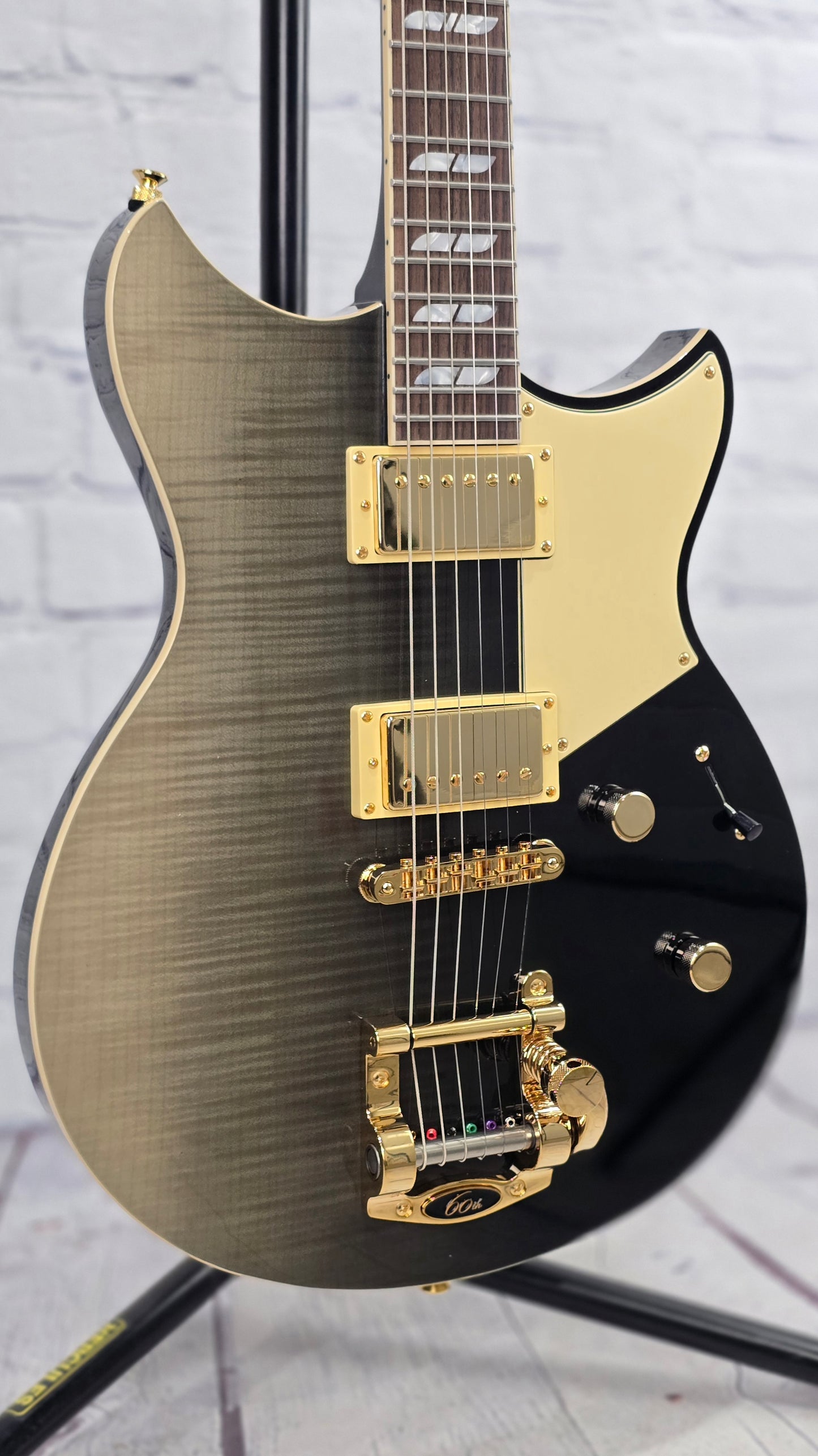 Yamaha Revstar RSP20B NBB 60th Annversary Limited Edition 6 String Electric Guitar Noble Black Burst #005/200