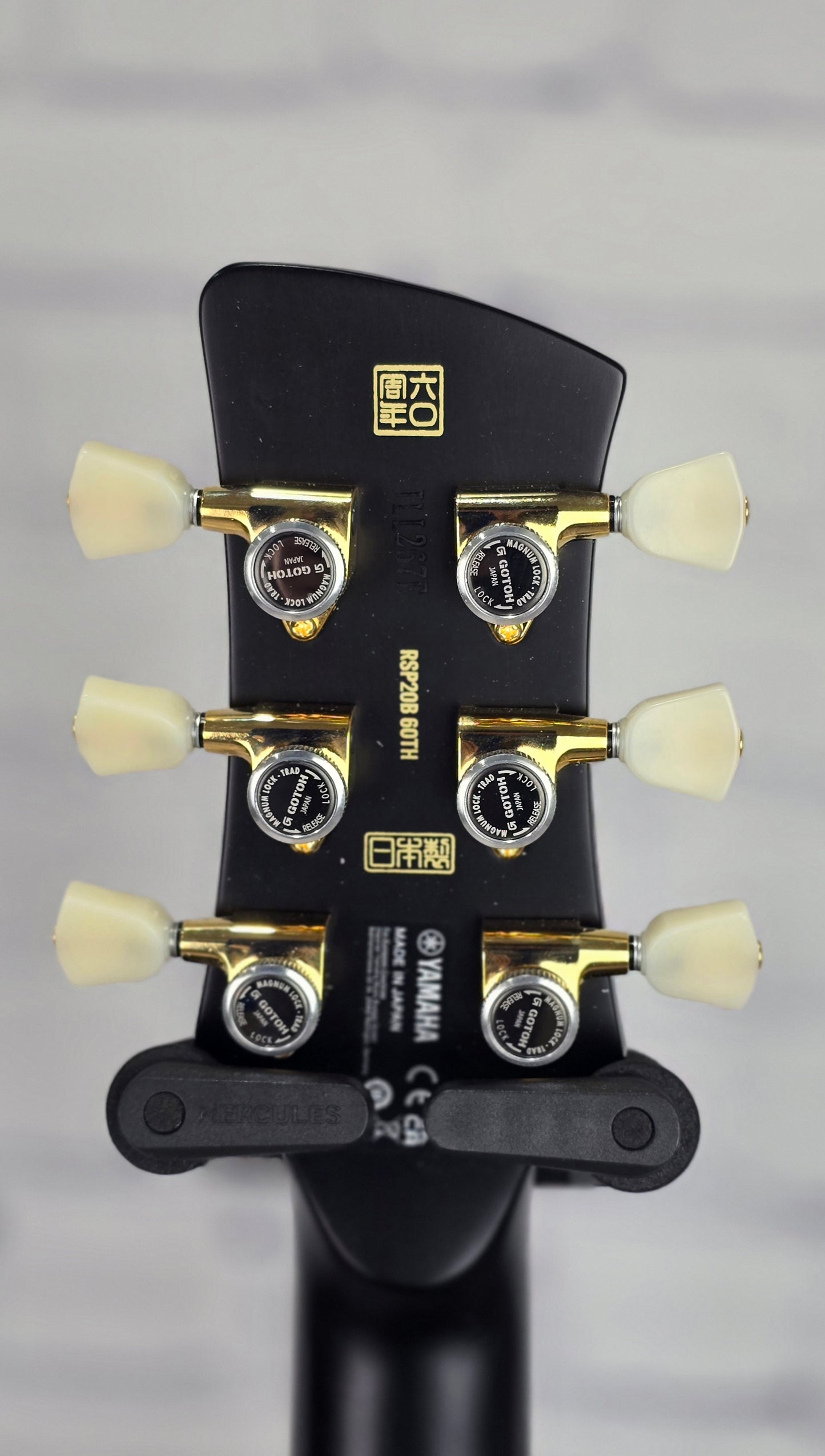Yamaha Revstar RSP20B NBB 60th Annversary Limited Edition 6 String Electric Guitar Noble Black Burst #005/200