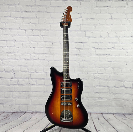 USED Fender Parallel Universe II Spark-O-Matic Jazzmaster 6 String Electric Guitar