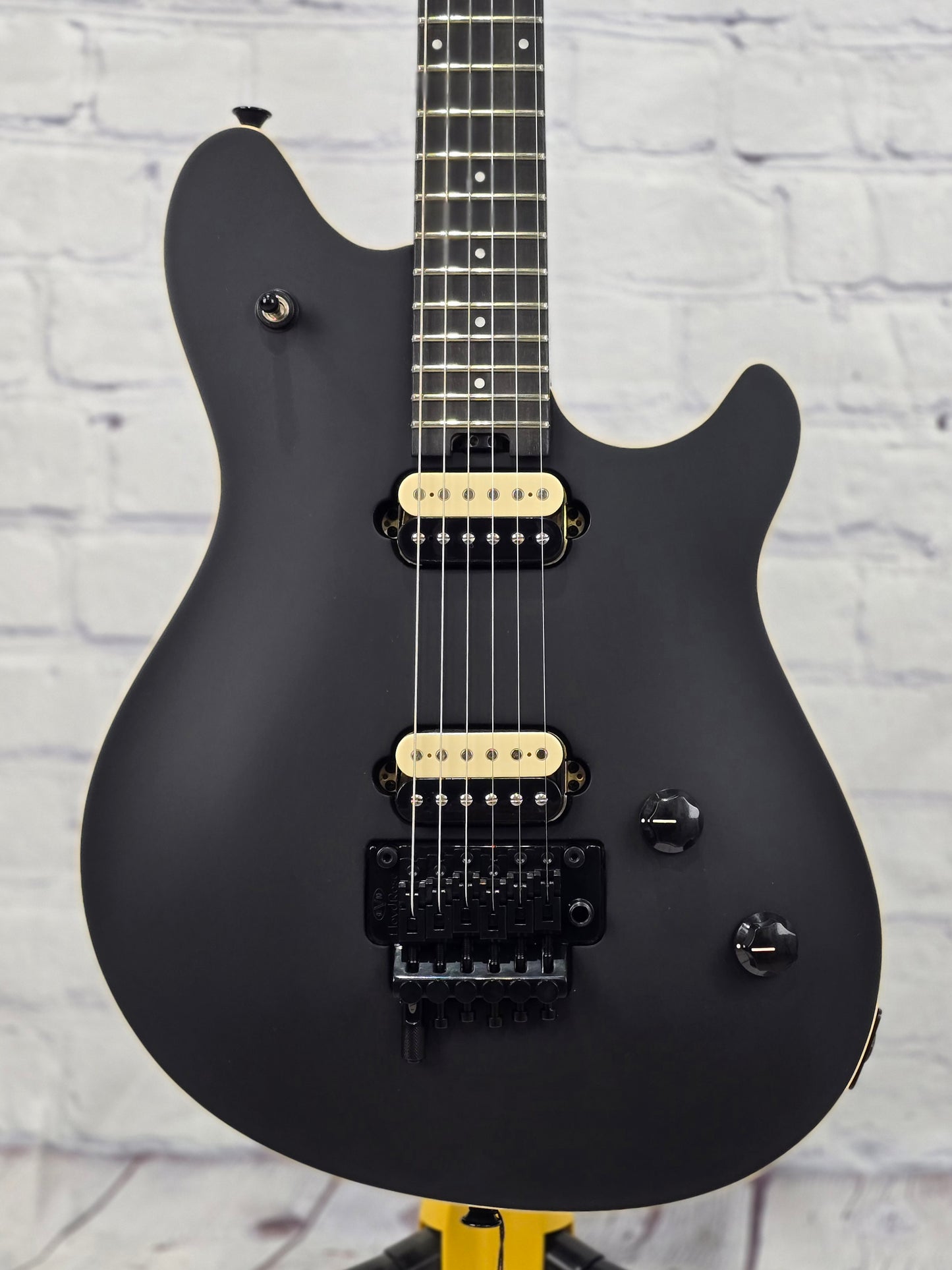 EVH Wolfgang Special Ebony 6 String Electric Guitar Stealth Black