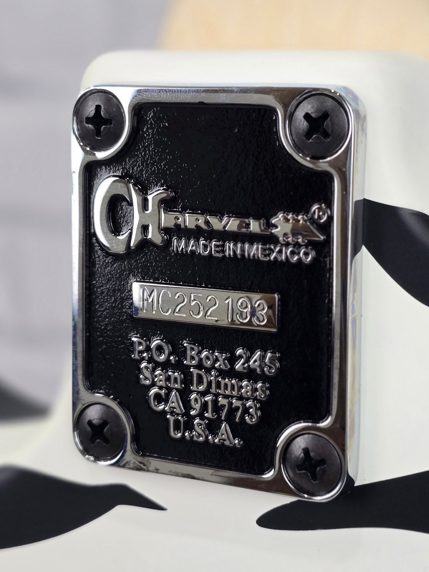 Charvel Guitars Satchel Signature Pro-Mod DK22 HH FR M 6 String Electric Guitar Satin White Bengal