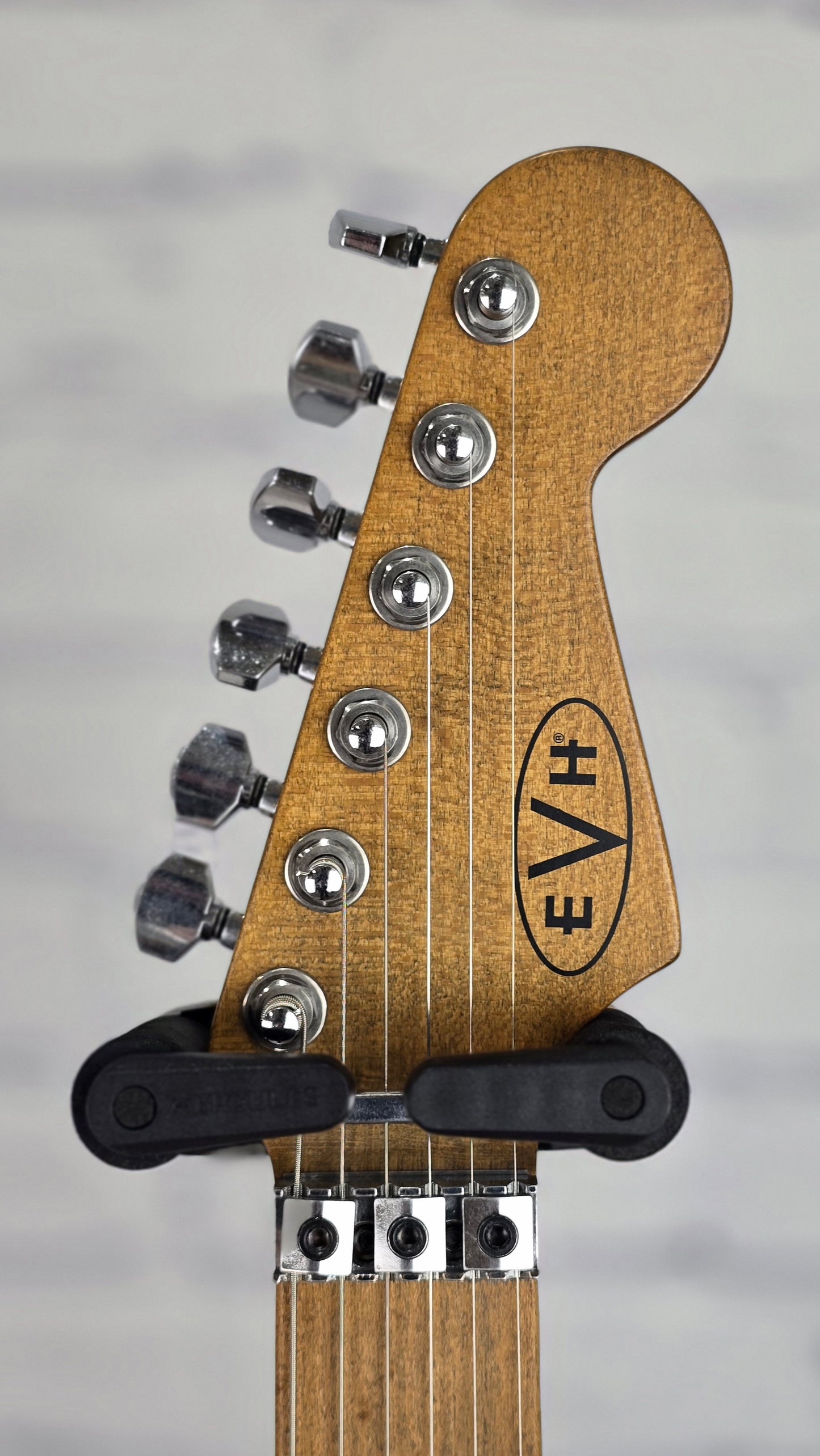 EVH Guitars Striped Series Frankenstein Frankie 6 String Electric Guitar R/B/W Relic