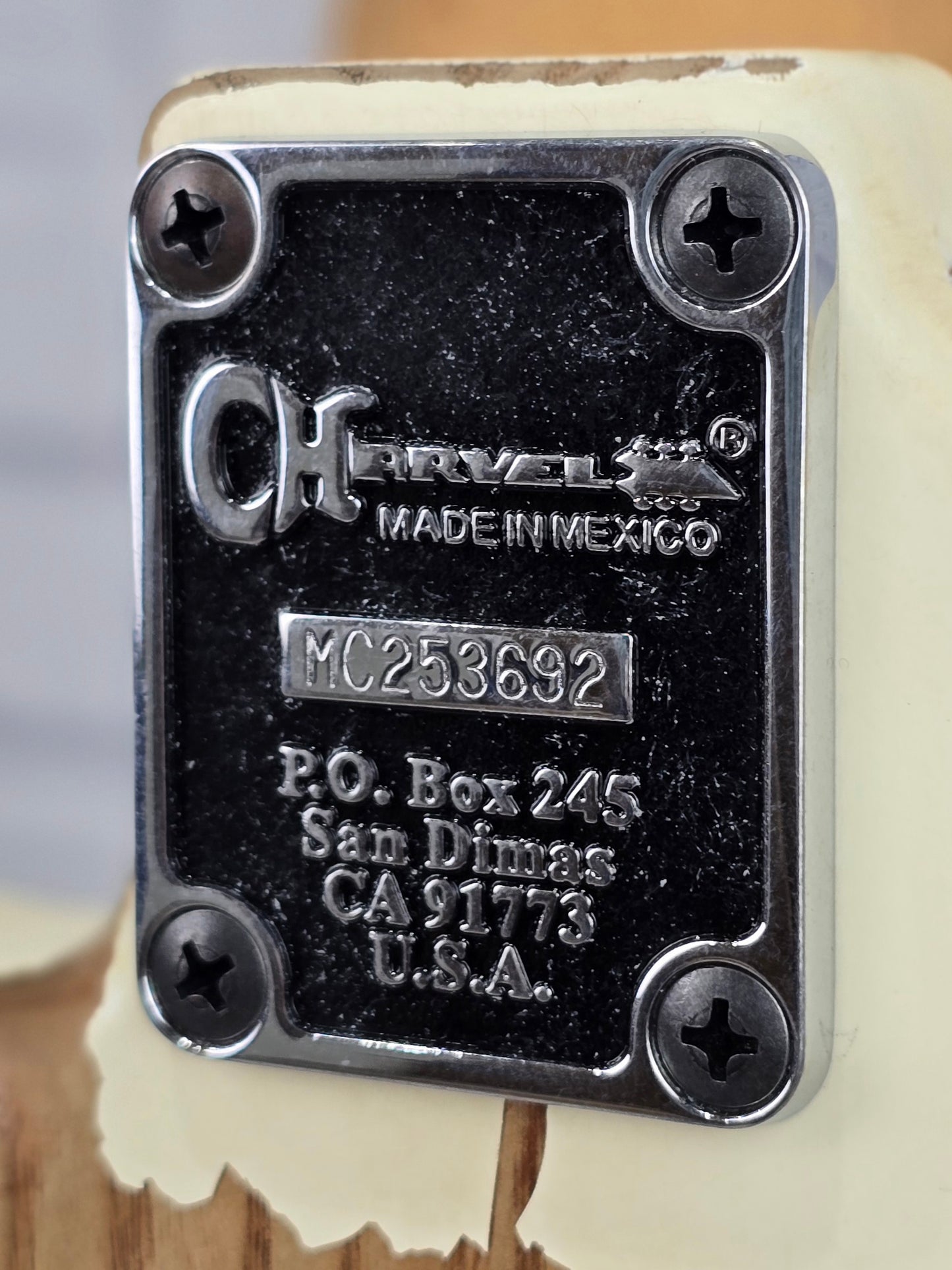 Charvel Guitars Henrik Danhage Limited Edition Signature Pro-Mod So-Cal Style 1 HS FR M White Relic