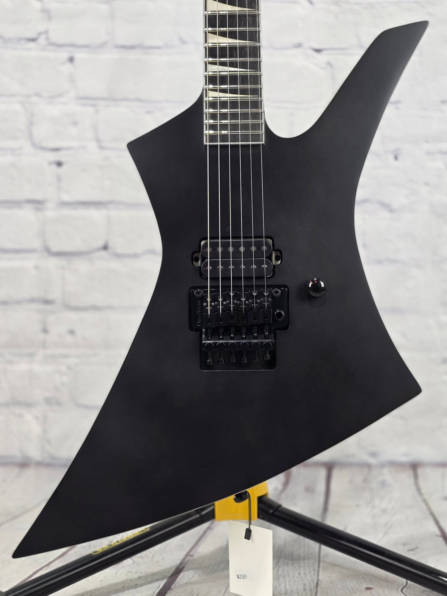 Jackson Guitars Pro Plus Pure Metal Kelly KE1A 6 String Electric Guitar Limited Edition Satin Black