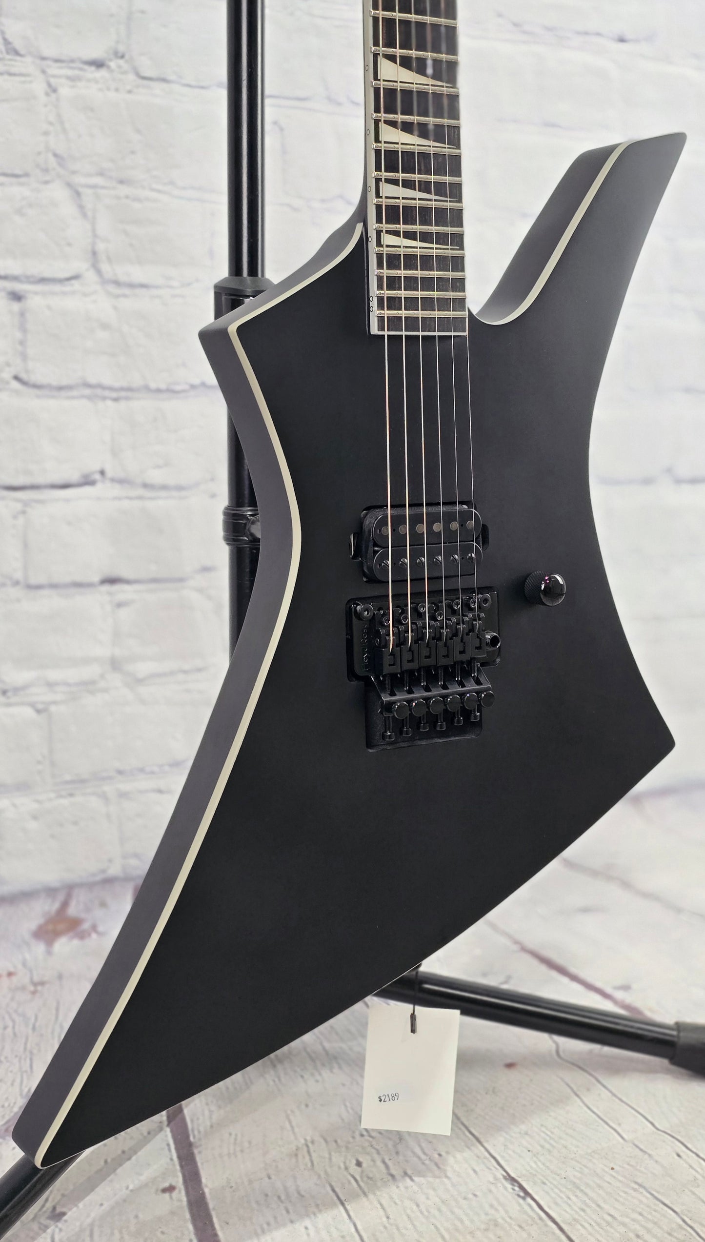 Jackson Guitars Pro Plus Pure Metal Kelly KE1A 6 String Electric Guitar Limited Edition Satin Black