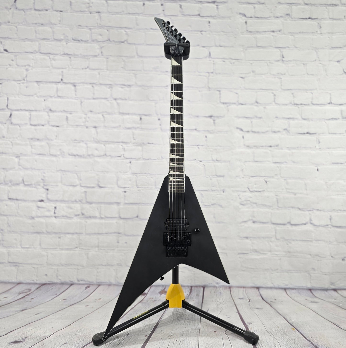 Jackson Guitars Pro Plus Pure Metal Rhoads RR1A 6 String Electric Guitar Limited Edition Satin Black