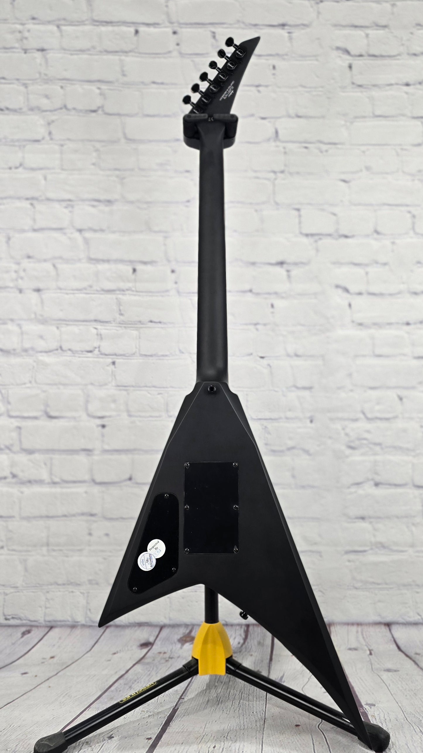 Jackson Guitars Pro Plus Pure Metal Rhoads RR1A 6 String Electric Guitar Limited Edition Satin Black