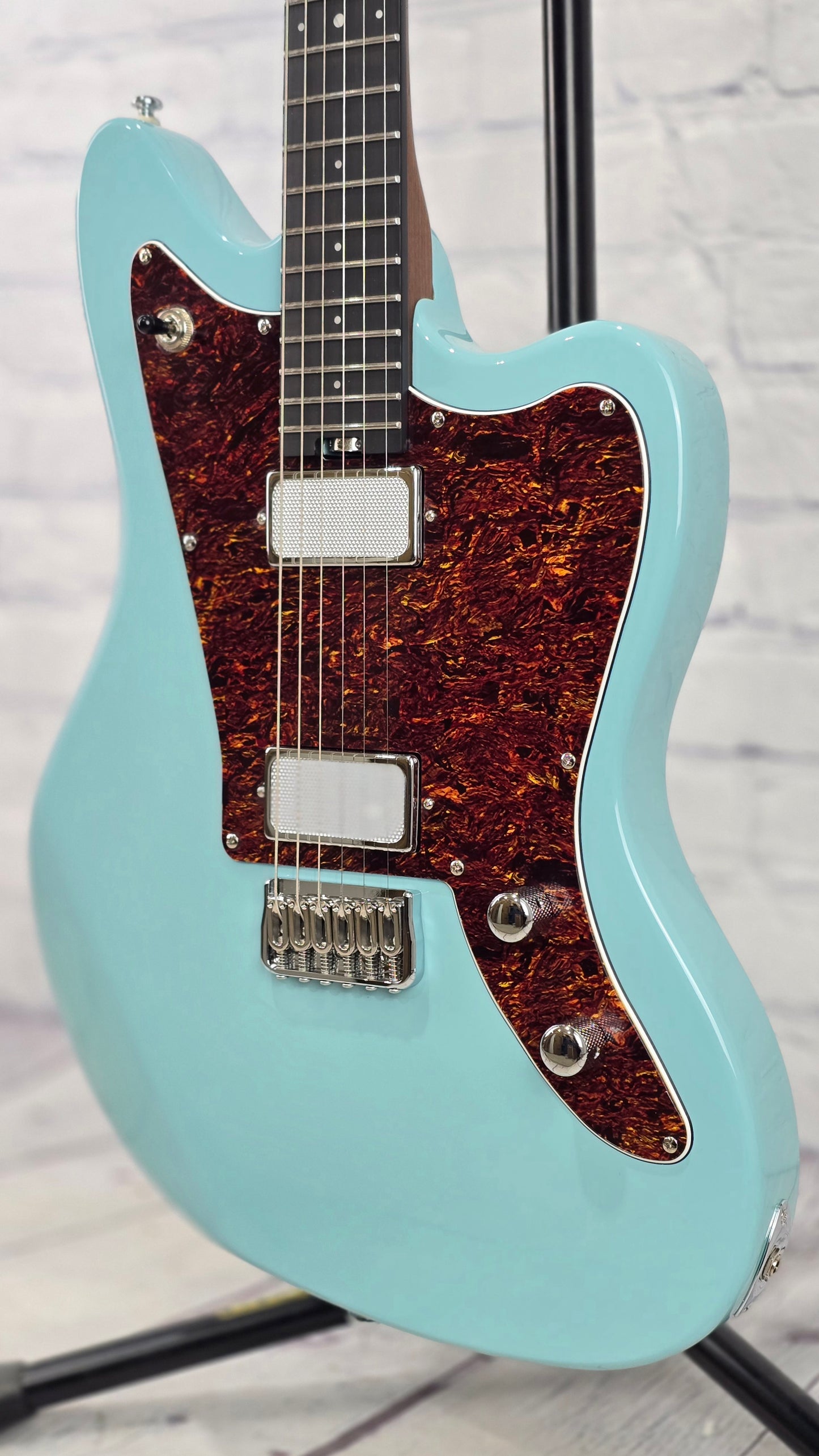 Balaguer Guitars Select Growler Classic 10th Anniversary 6 String Electric Guitar Gloss Sky Blue