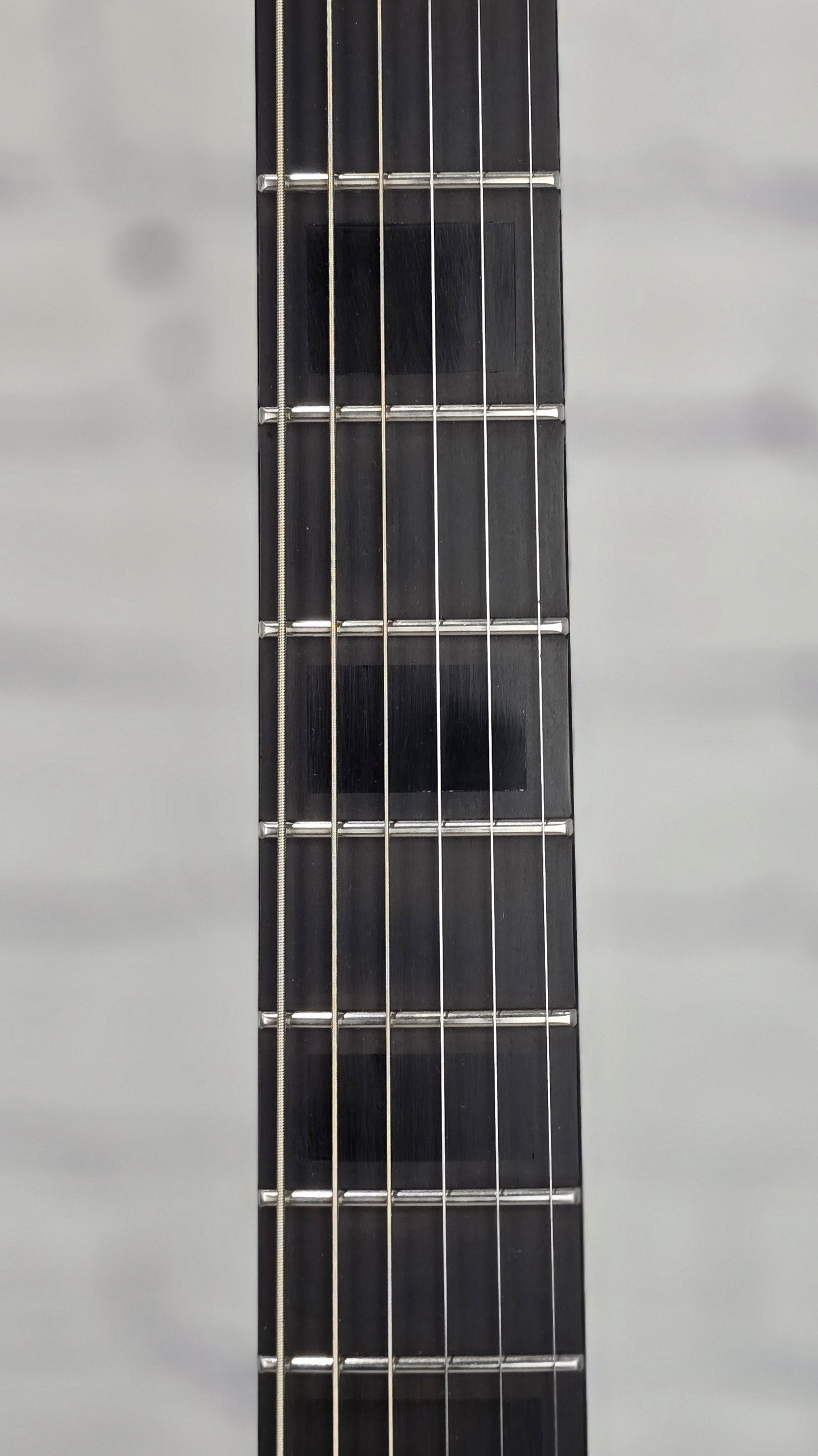 Balaguer Guitars Select Espada Modern 10th Anniversary 6 String Baritone 27" Electric Guitar Rustic Black