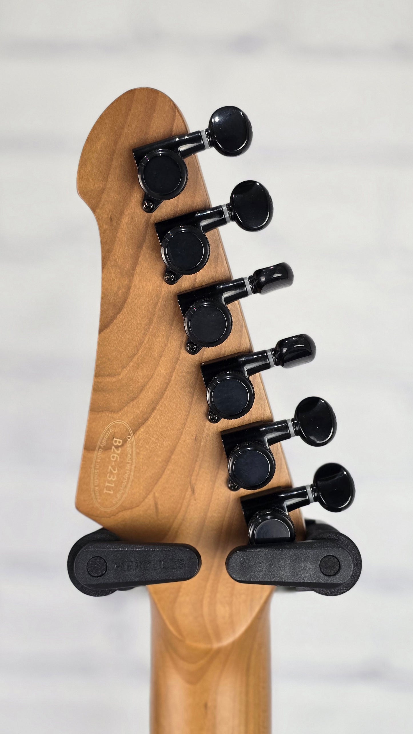 Balaguer Guitars Select Espada Modern 10th Anniversary 6 String Baritone 27" Electric Guitar Rustic Black