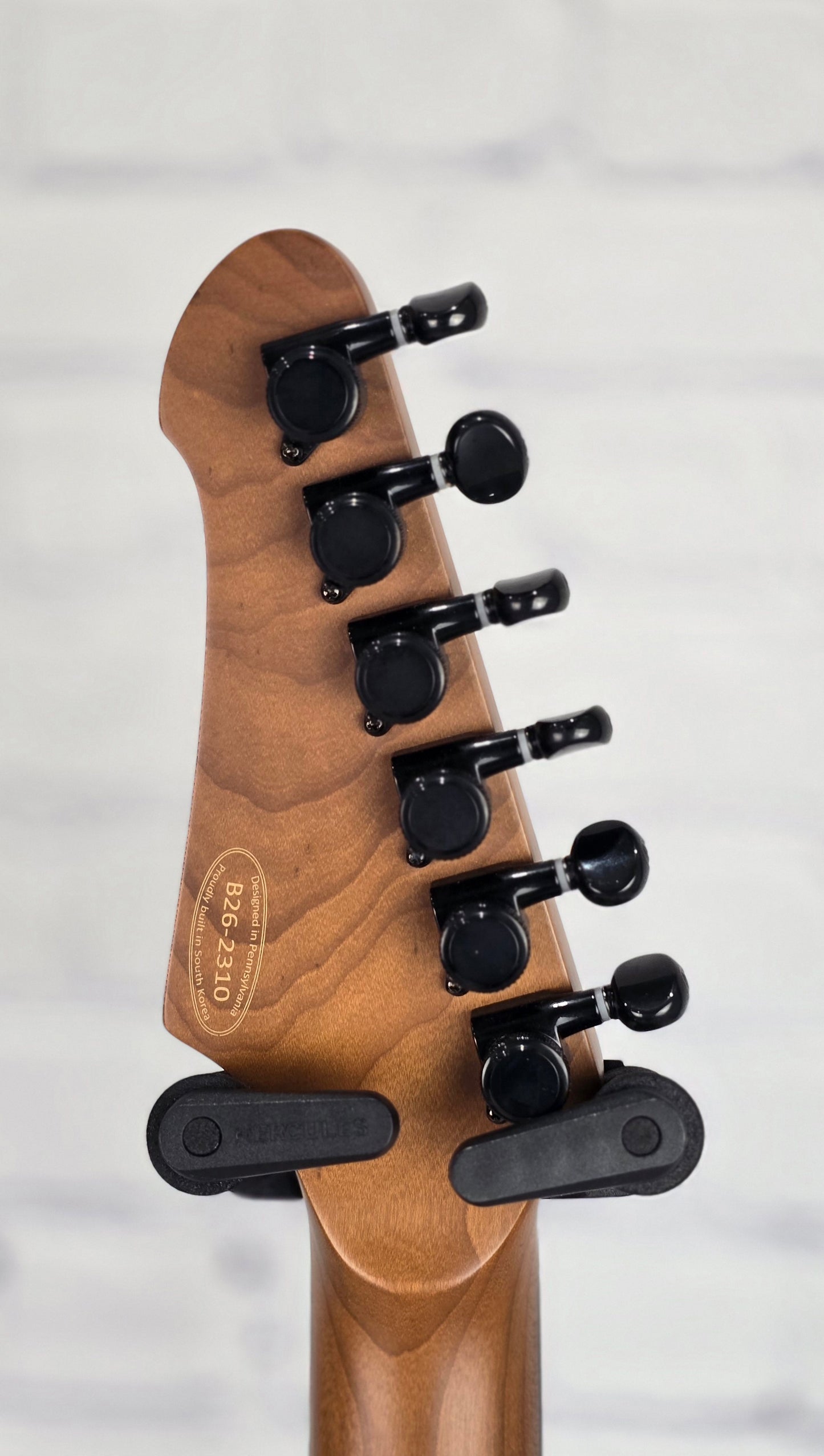 Balaguer Guitars Select Espada Modern 10th Anniversary 6 String Baritone Electric Guitar Rustic Black