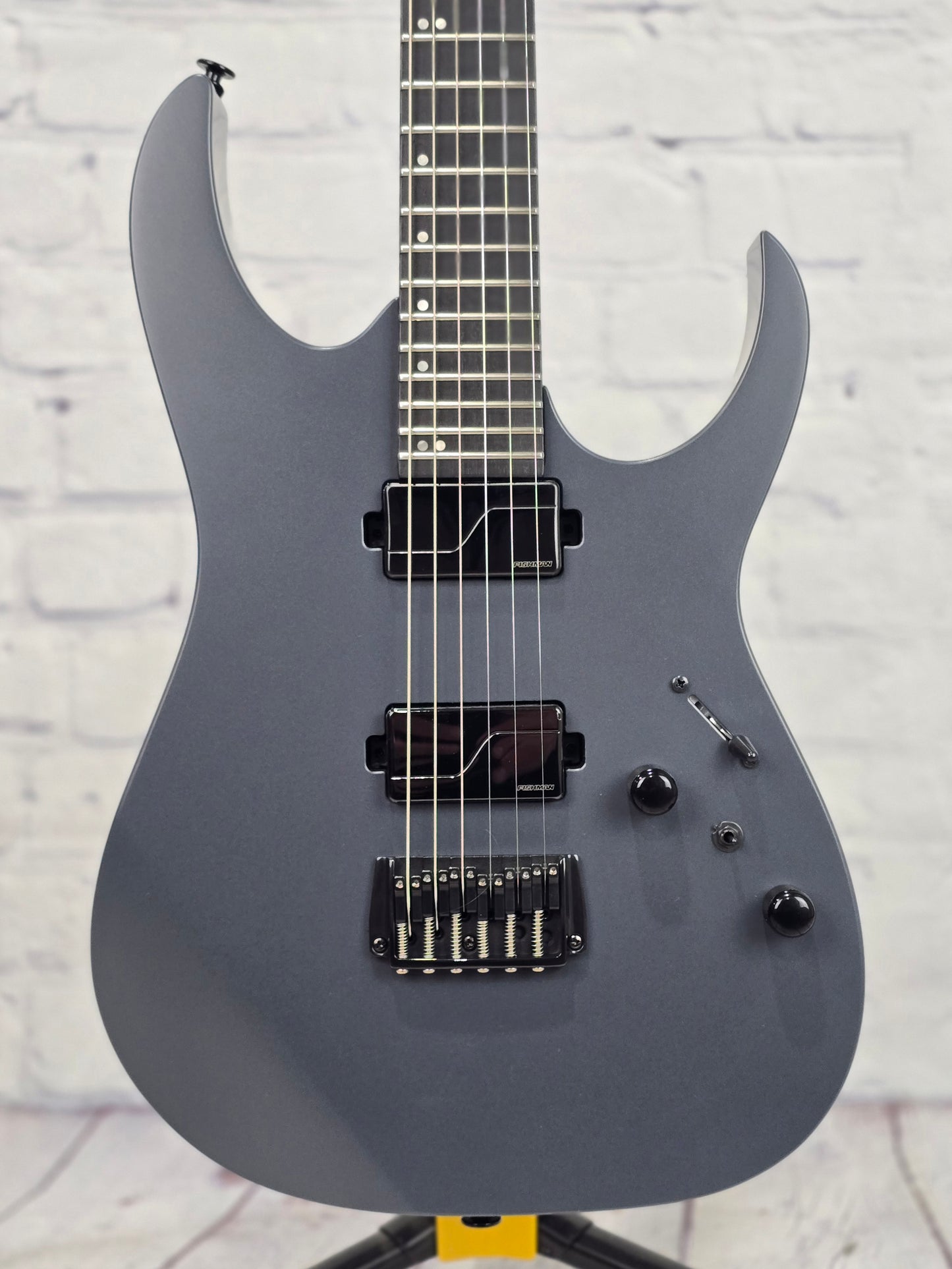 Ibanez Prestige RGR5121RB GRF 6 String Electric Guitar Grey Metallic Flat