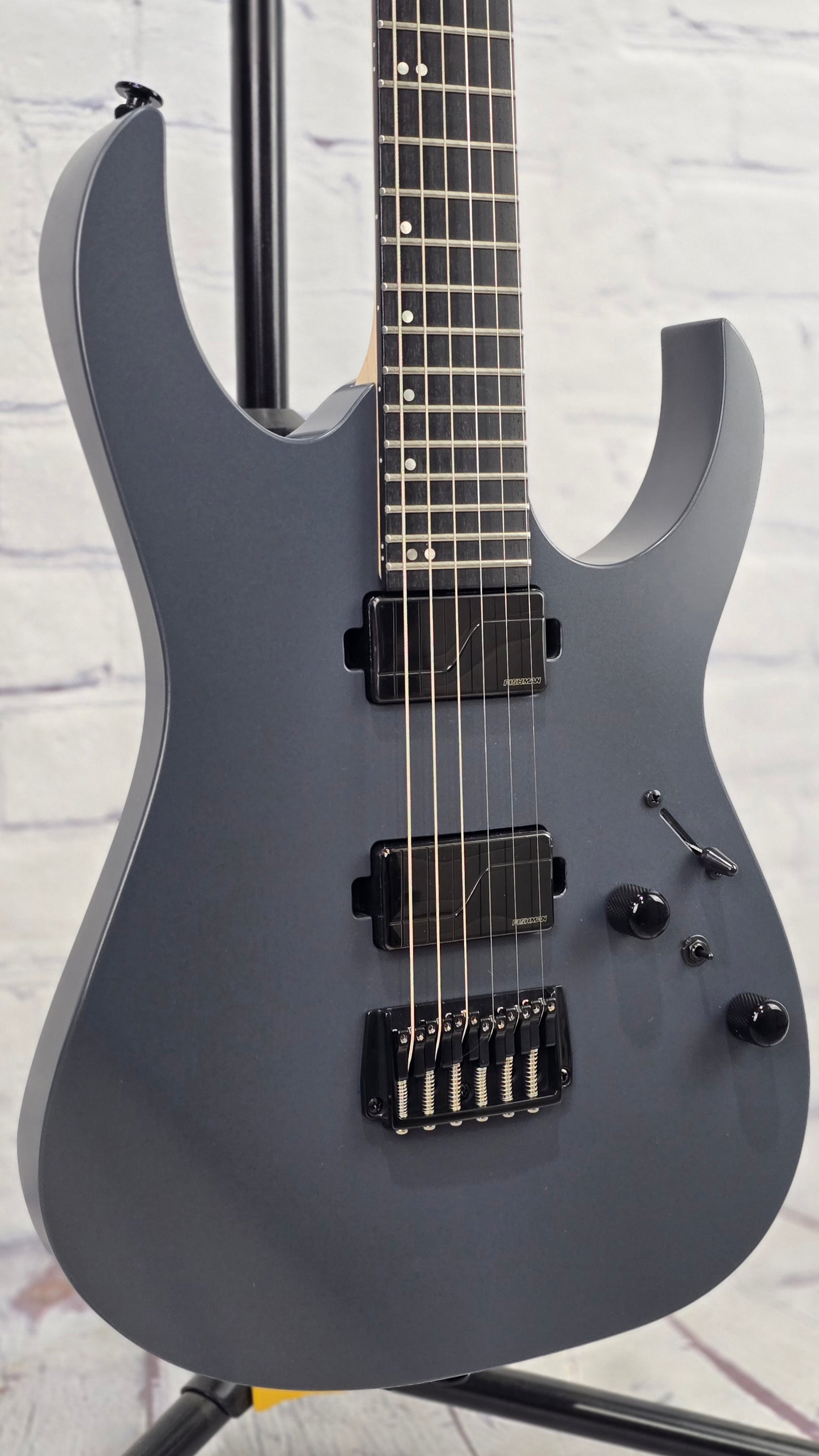 Ibanez Prestige RGR5121RB GRF 6 String Electric Guitar Grey Metallic Flat