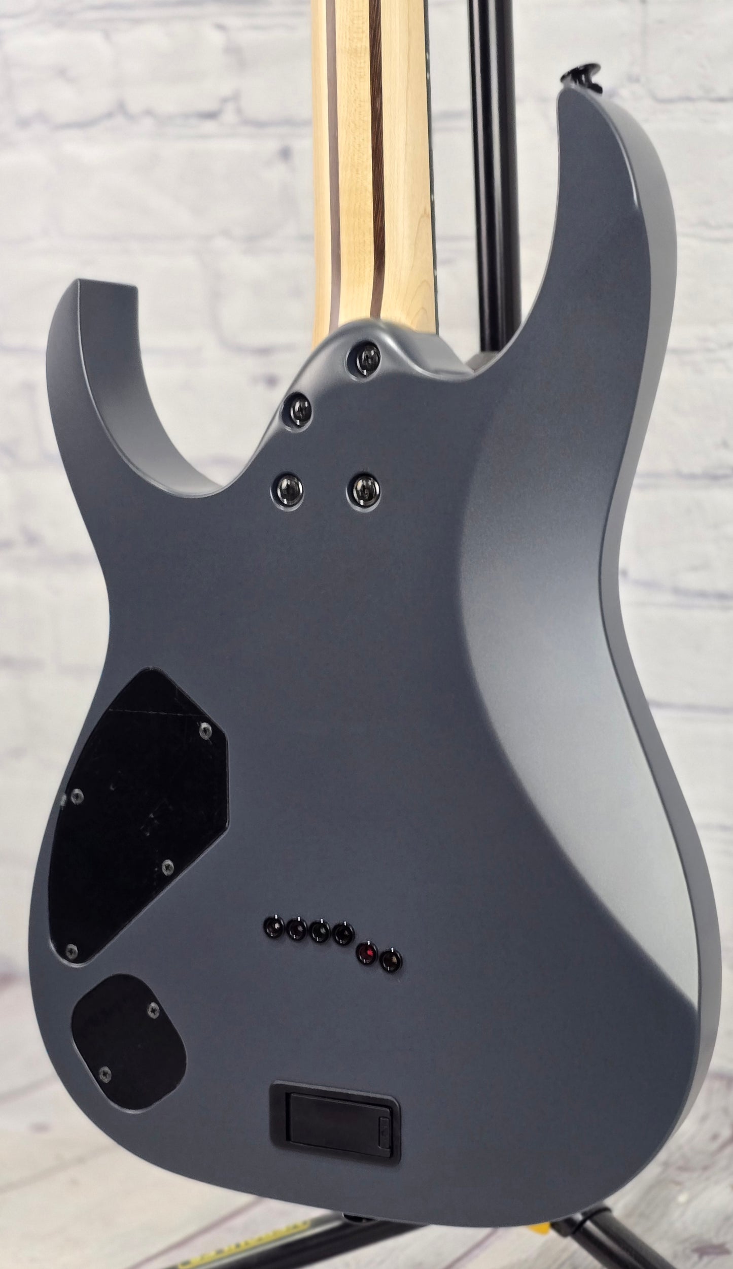 Ibanez Prestige RGR5121RB GRF 6 String Electric Guitar Grey Metallic Flat