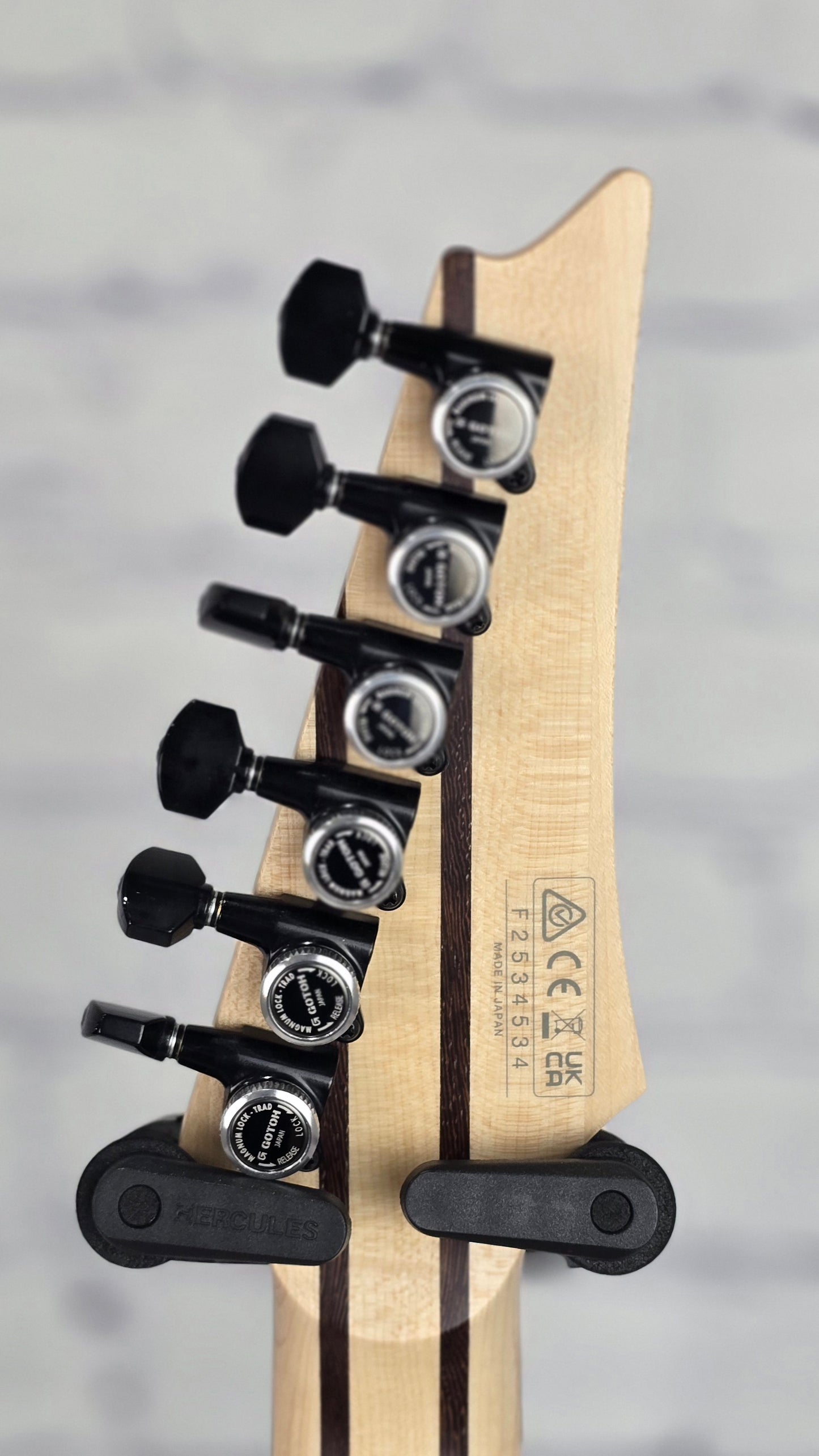 Ibanez Prestige RGR5121RB GRF 6 String Electric Guitar Grey Metallic Flat