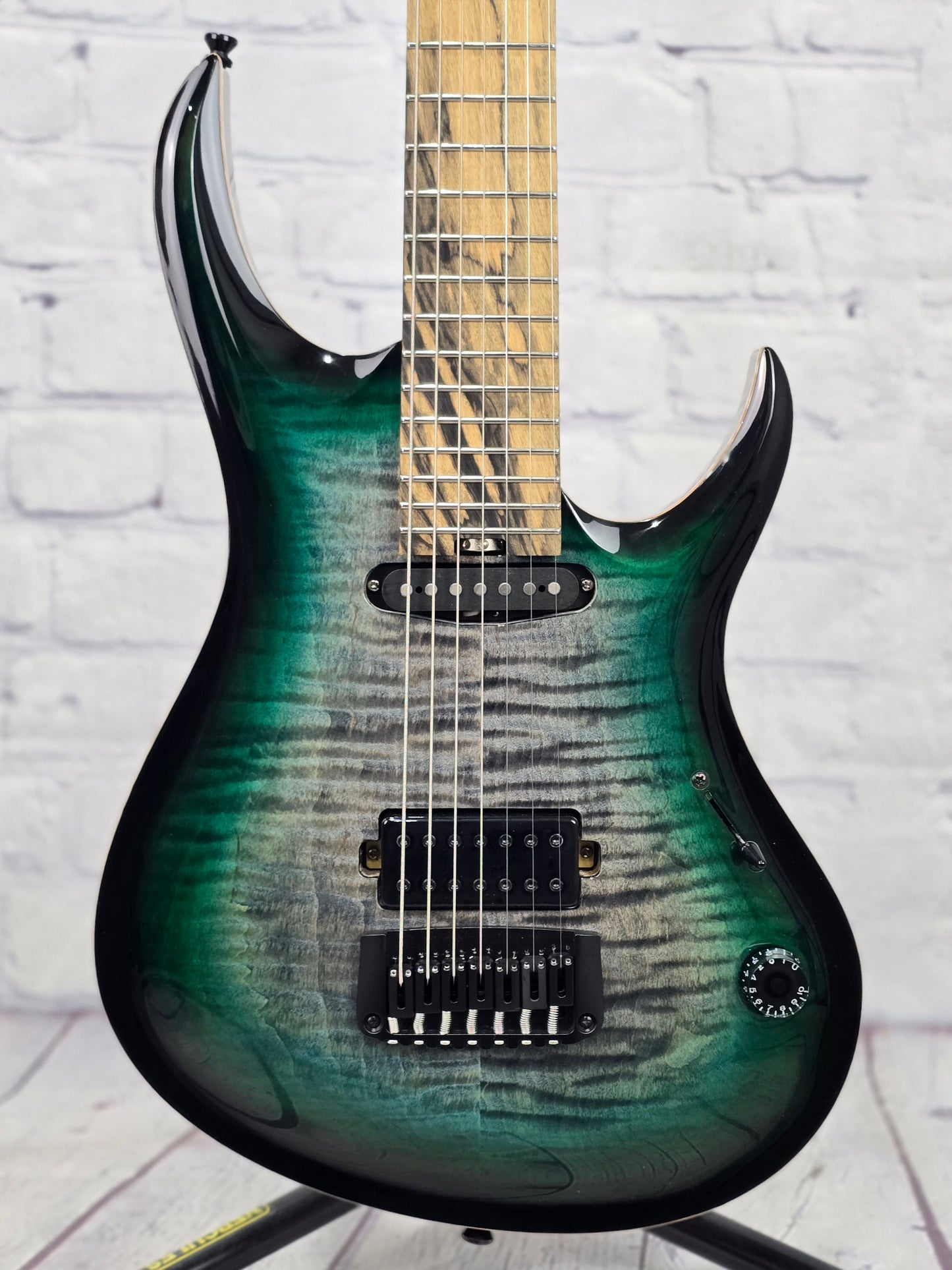 Balaguer Devin Shidaker Signature DS-7 7 String Electric Guitar Duskwater Burst