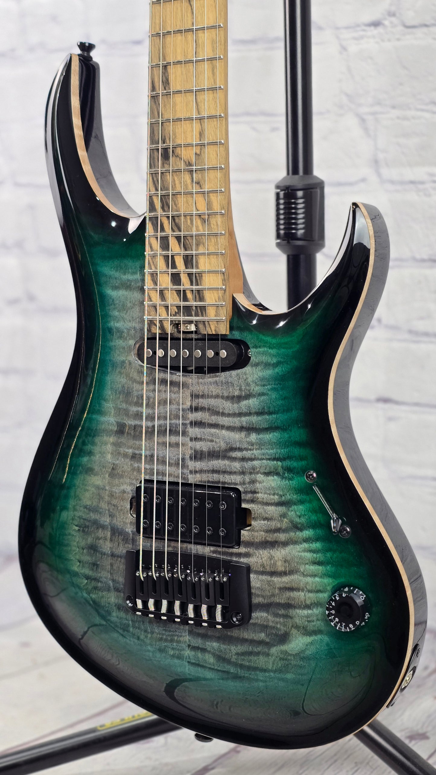 Balaguer Devin Shidaker Signature DS-7 7 String Electric Guitar Duskwater Burst
