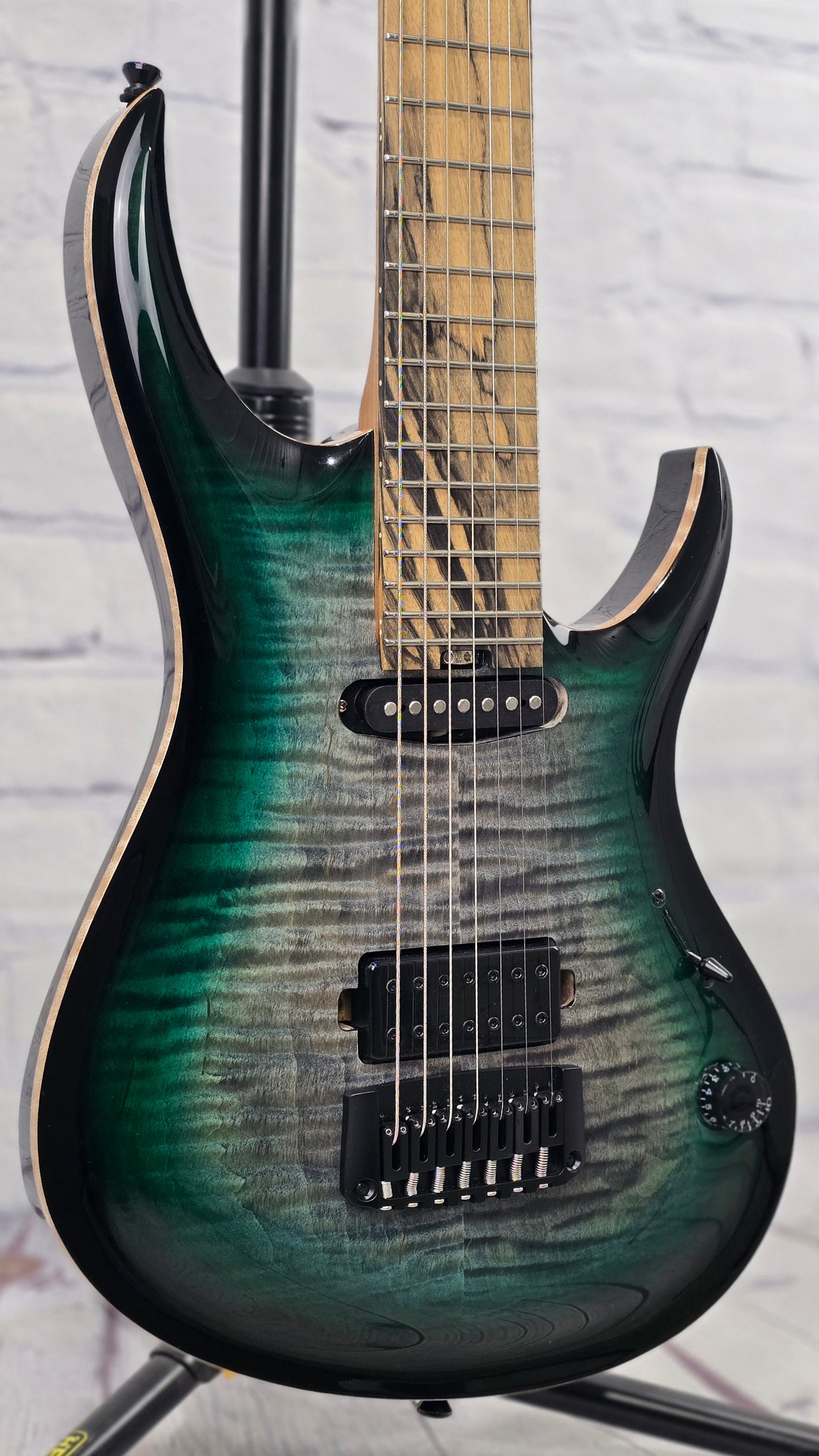 Balaguer Devin Shidaker Signature DS-7 7 String Electric Guitar Duskwater Burst