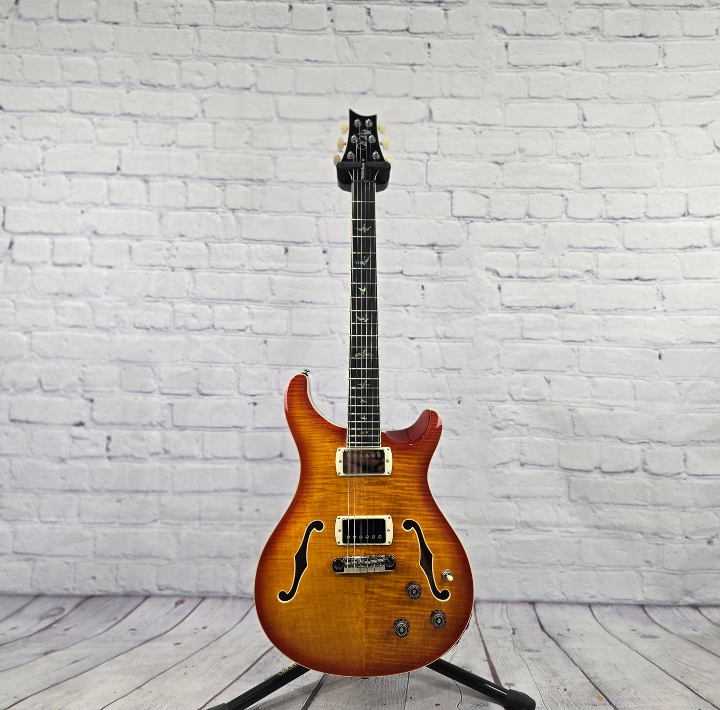 Paul Reed Smith PRS SE Hollowbody II Piezo HBII 6 String Semi-Hollow Electric Guitar Vintage Sunburst