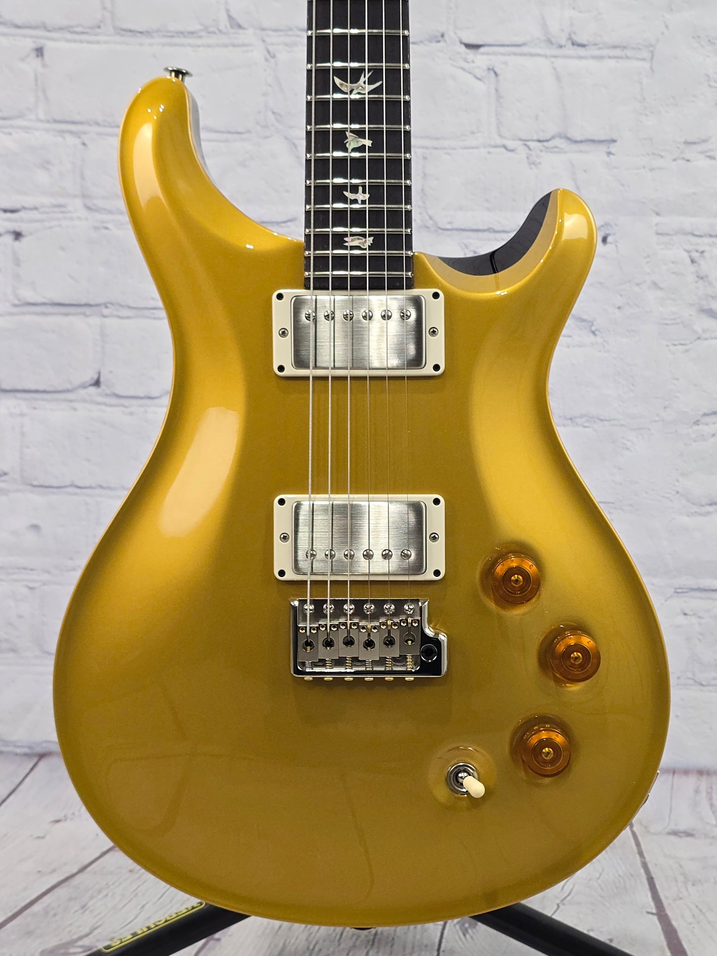 Paul Reed Smith PRS Guitars Core DGT David Grissom Electric Guitar Gold Top w/Birds