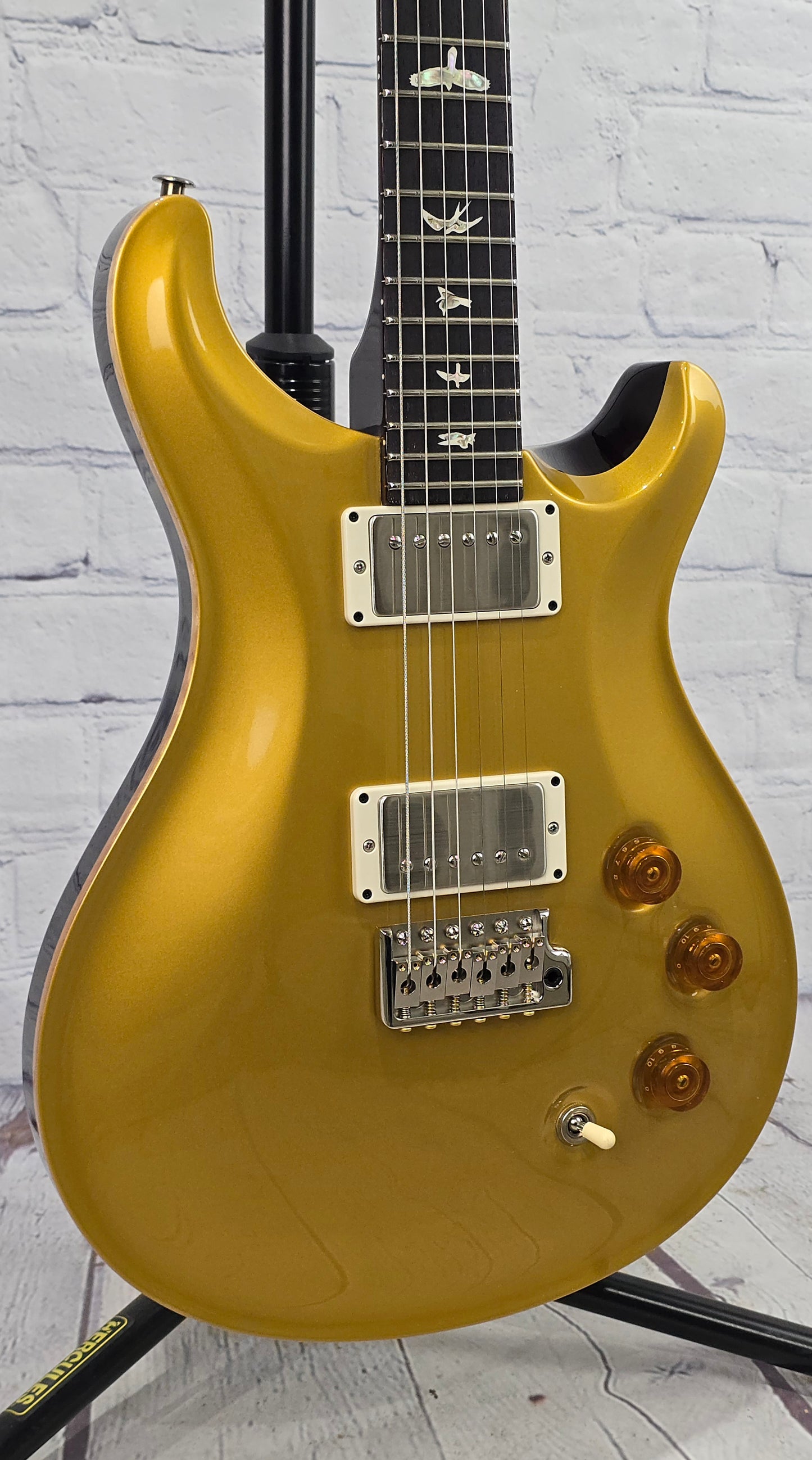 Paul Reed Smith PRS Guitars Core DGT David Grissom Electric Guitar Gold Top w/Birds