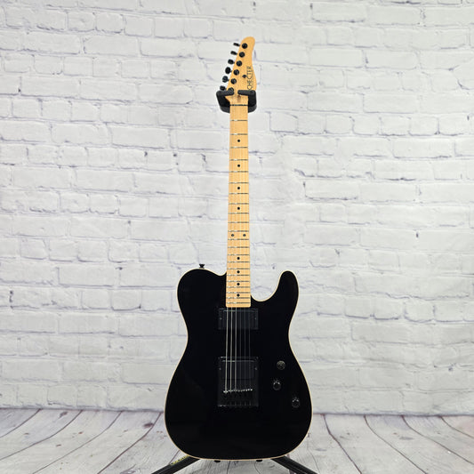 Schecter Guitars USA Custom Shop PT HH 6 String Electric Guitar Gloss Black