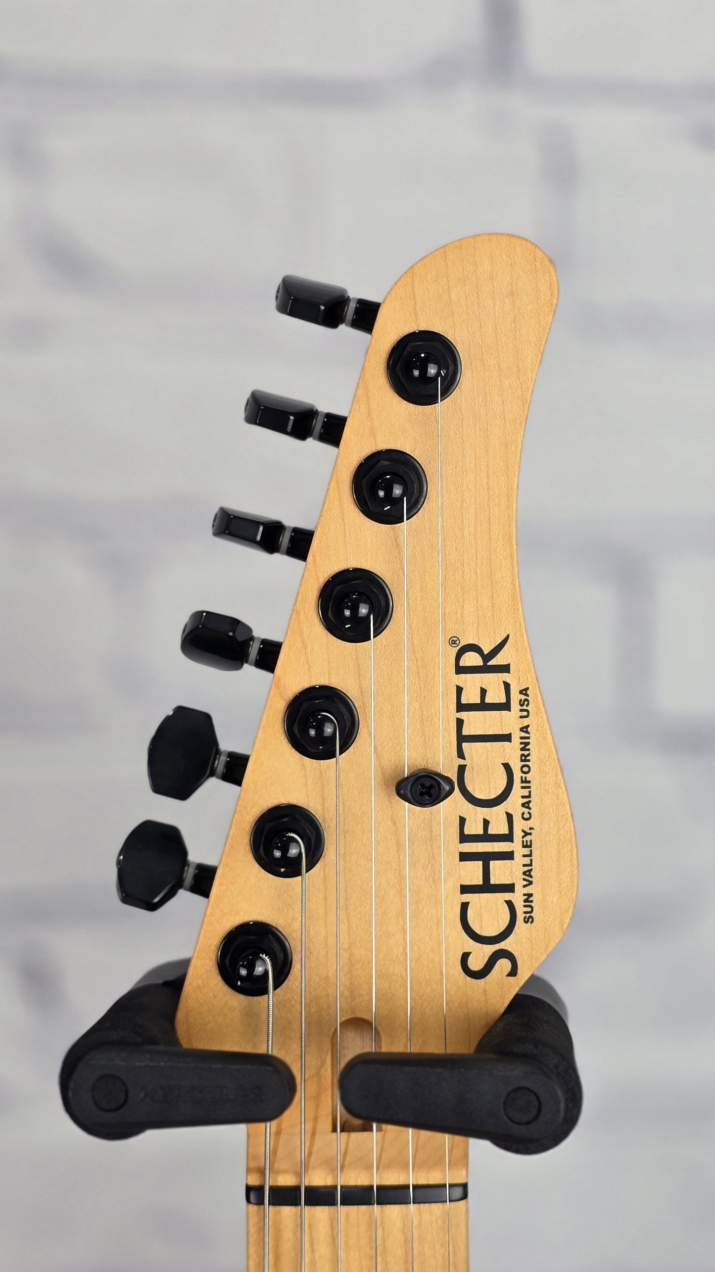 Schecter Guitars USA Custom Shop PT HH 6 String Electric Guitar Gloss Black