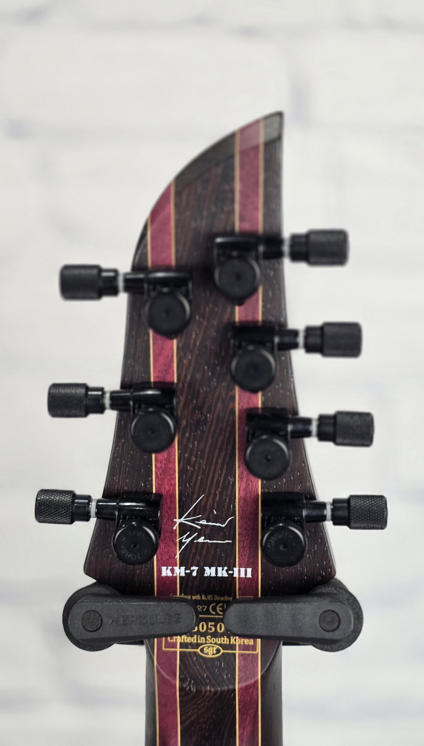 Schecter Guitars Keith Merrow KM-7 Mk III 7 String Electric Guitar Lagoon Fade 878-SHC