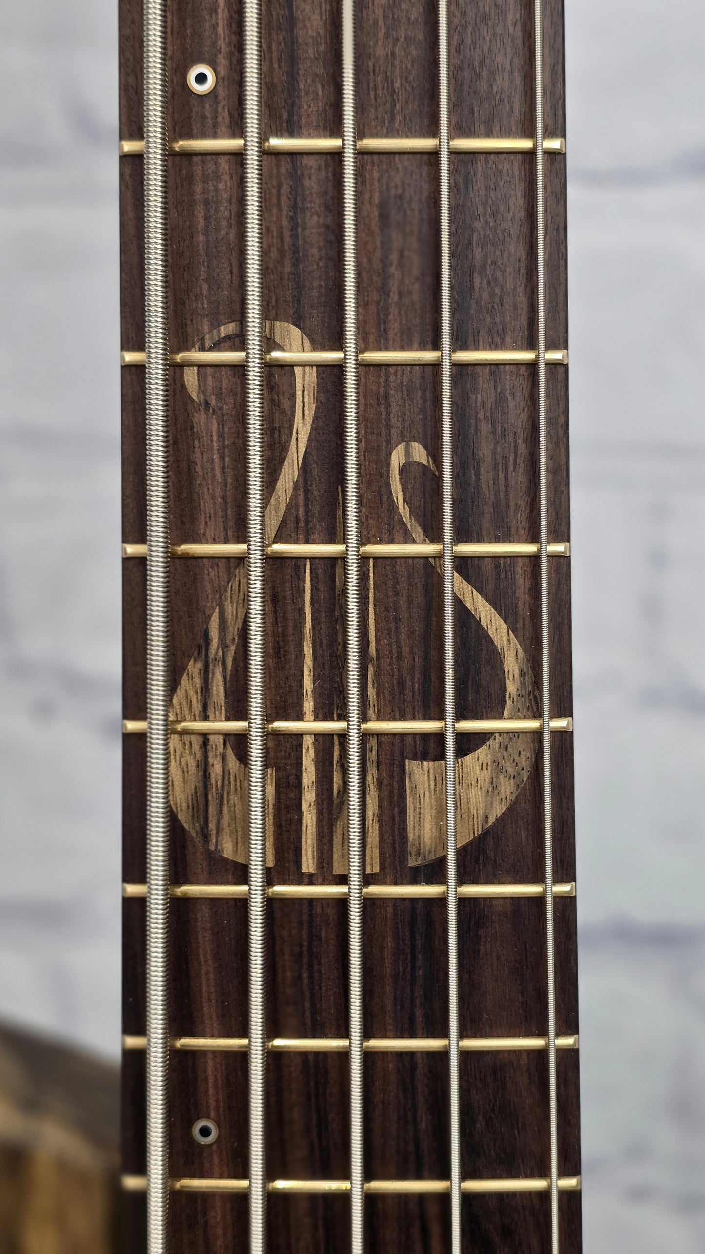 Labyrinth Guitarworks Orpheus HL5 5 String Bass Black Limba Natural