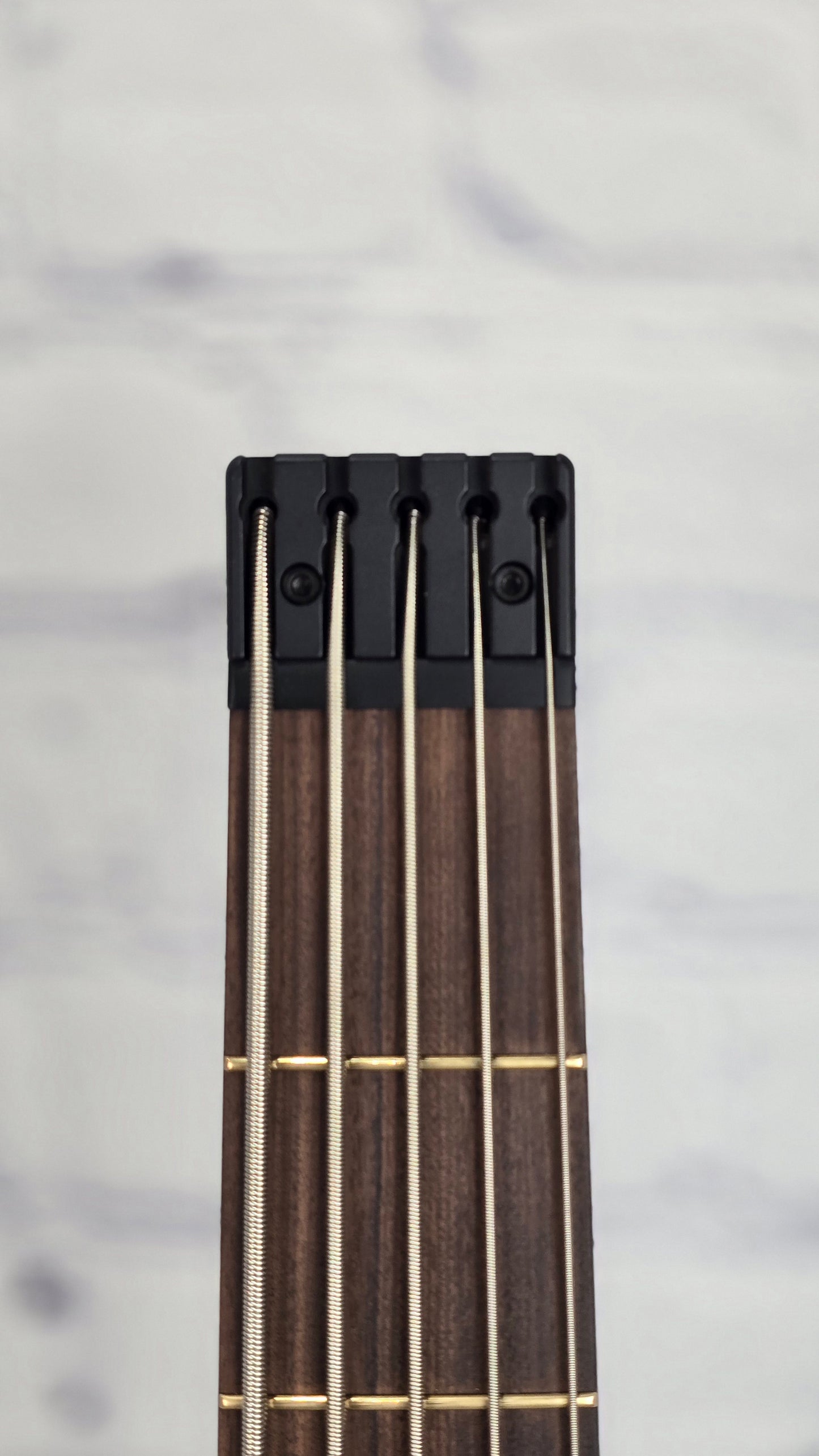 Labyrinth Guitarworks Orpheus HL5 5 String Bass Black Limba Natural