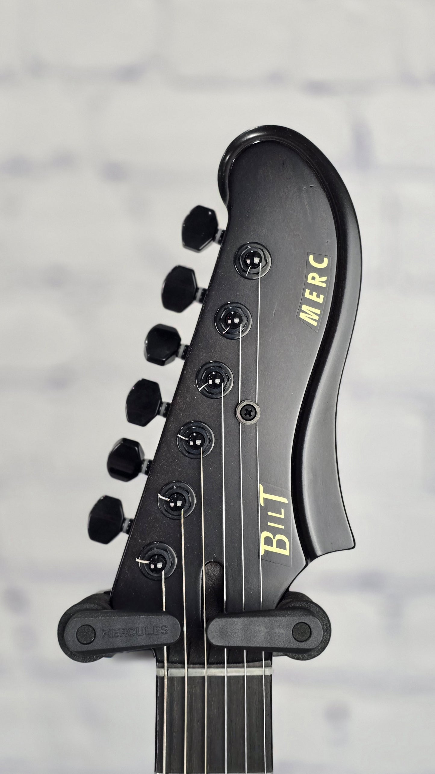 DEMO BilT Guitars Merc HH 6 String Electric Guitar Murdered Black NAMM 2026