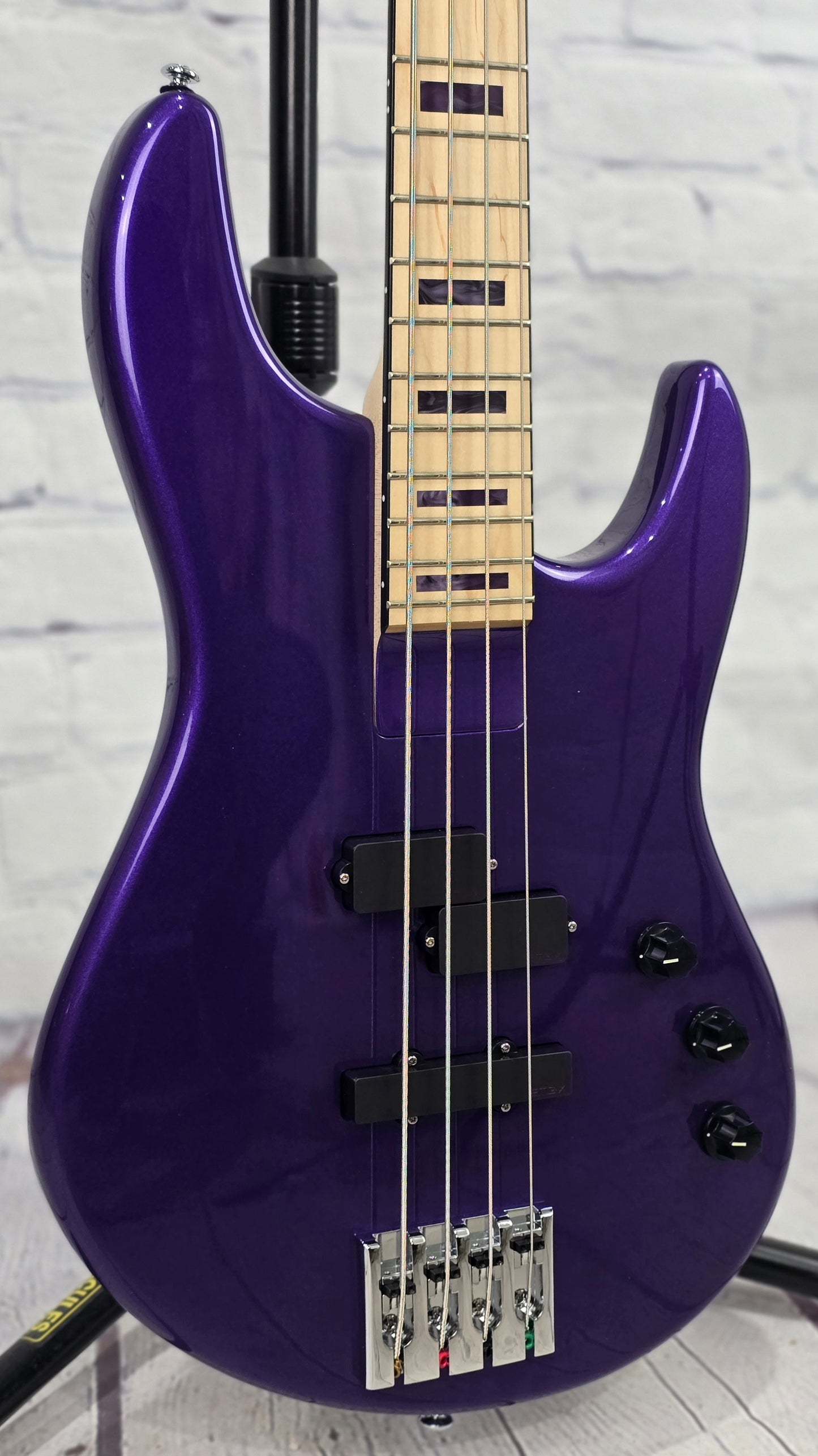 Spector NC-4 Frank Bello 4 String Bass Tina Rose Purple