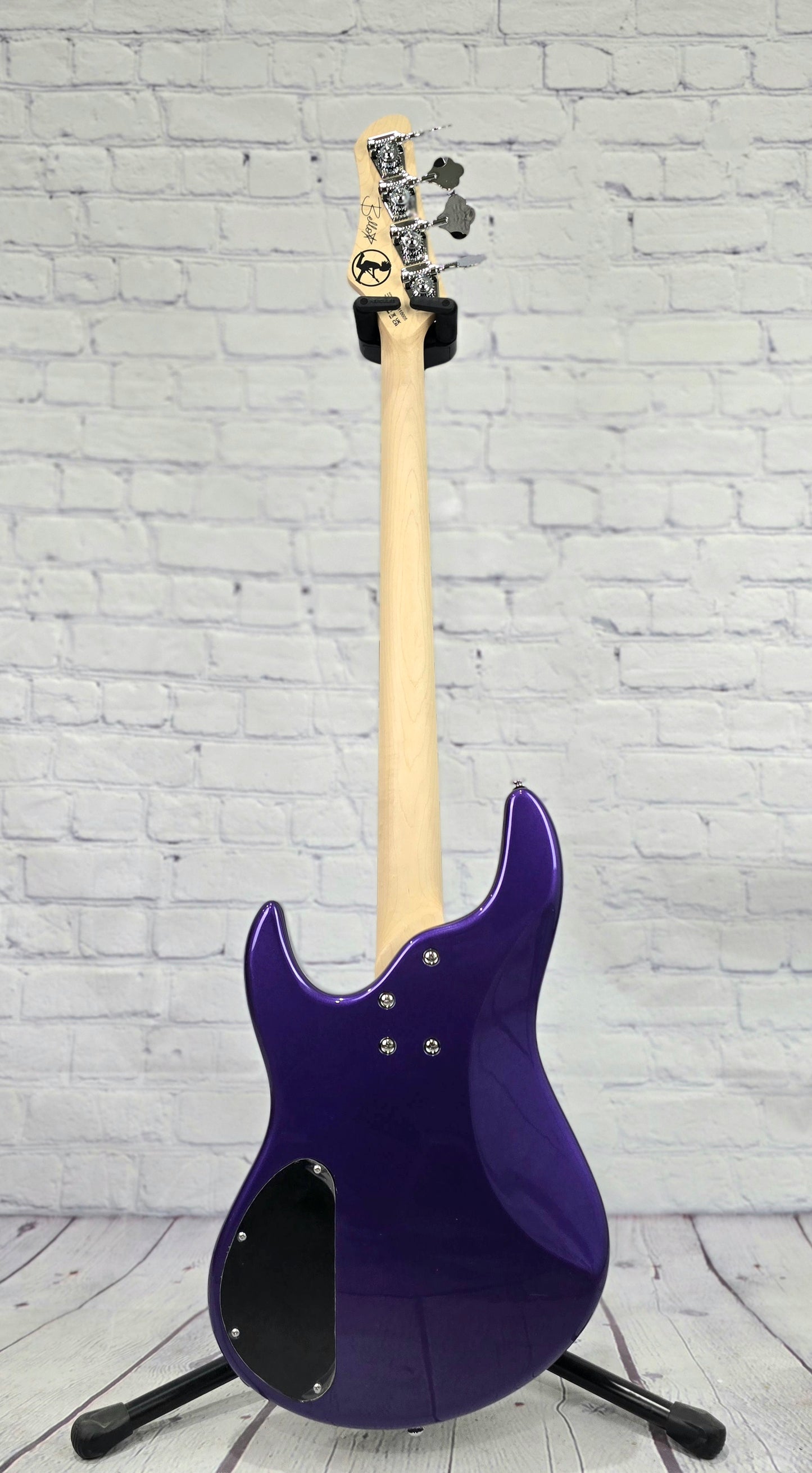 Spector NC-4 Frank Bello 4 String Bass Tina Rose Purple