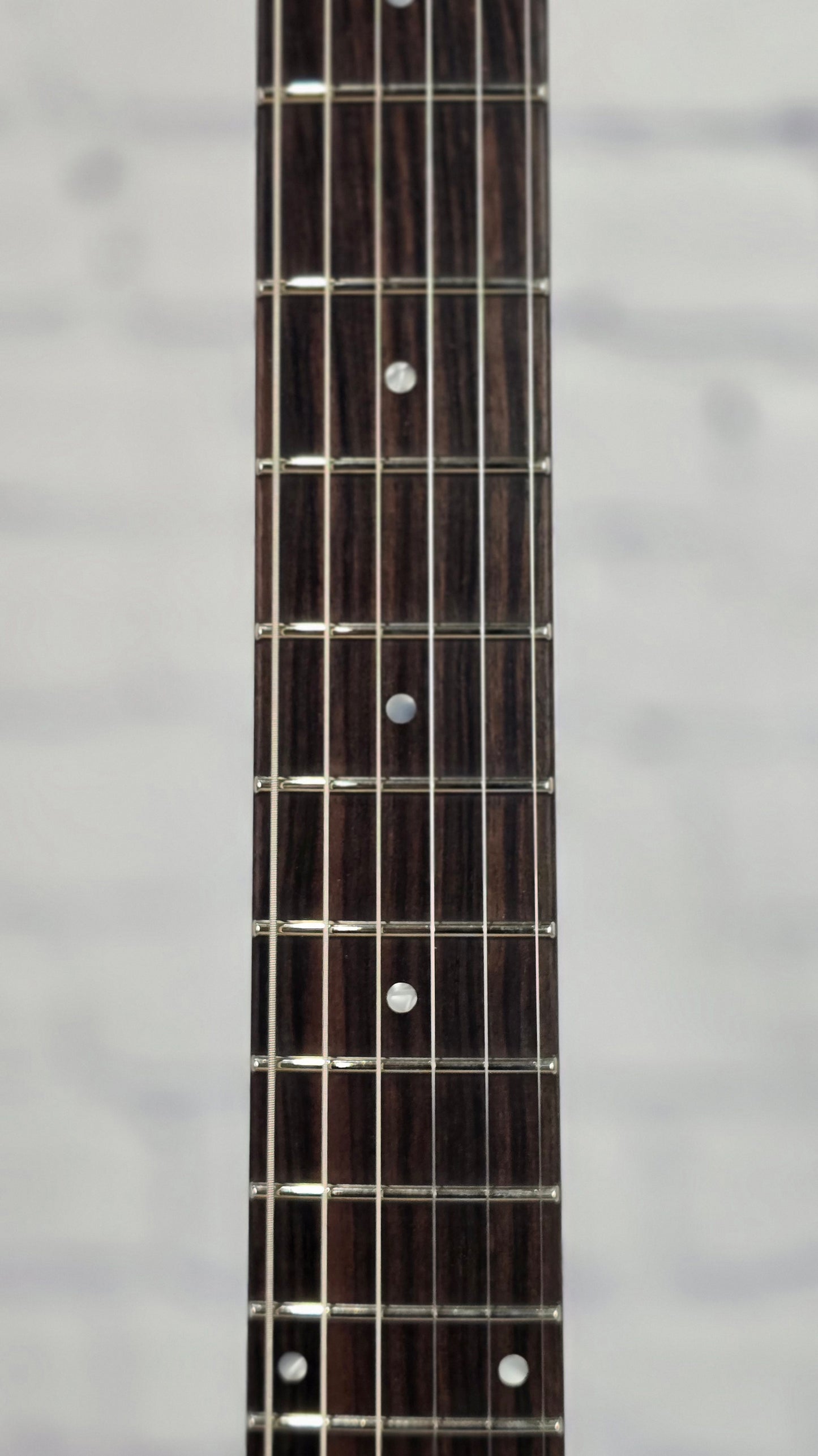 Frank Brothers Radar Deluxe 6 String Electric Guitar Faded Cherry Light Relic Full Gloss