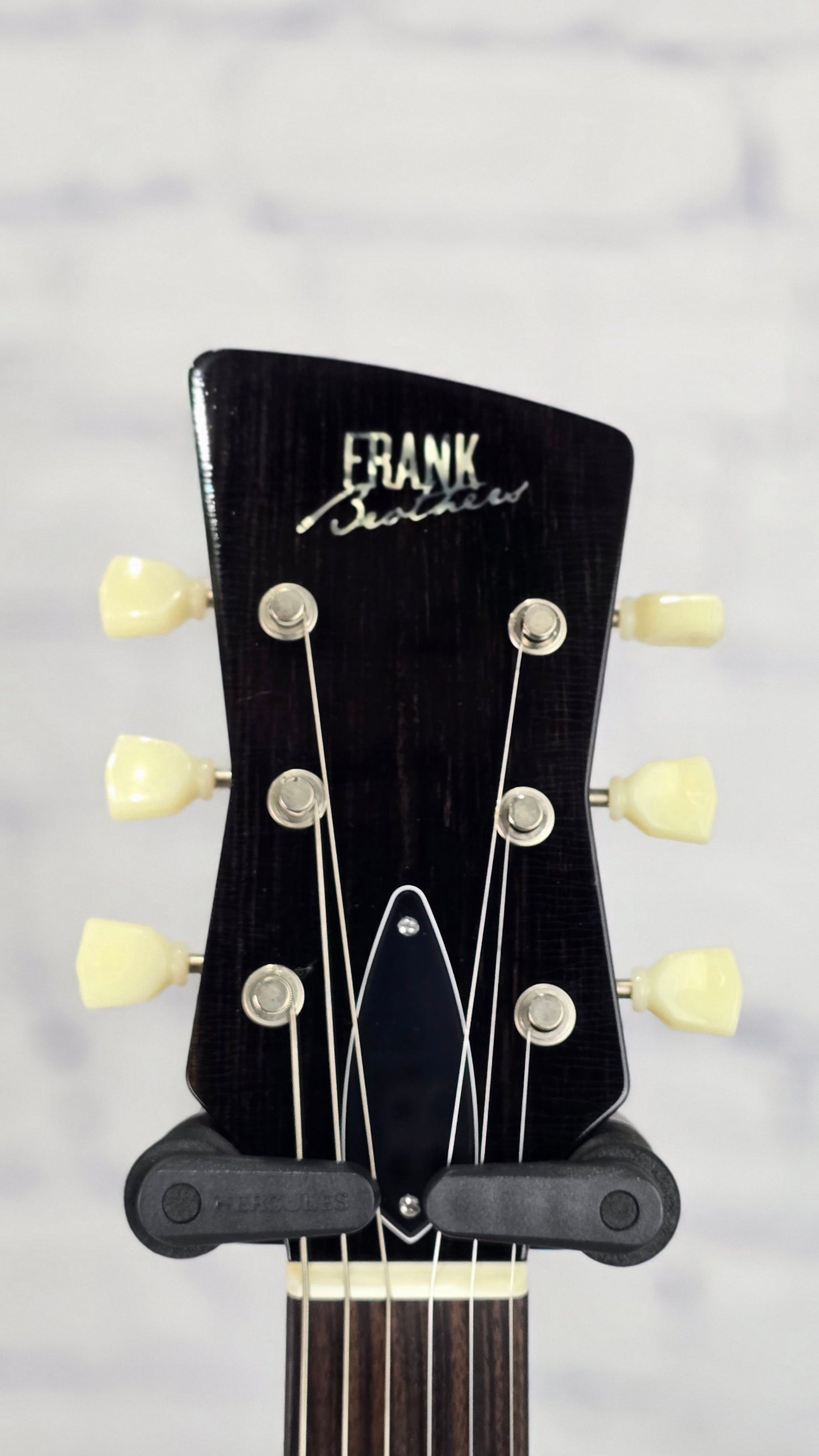 Frank Brothers Radar Deluxe 6 String Electric Guitar Faded Cherry Light Relic Full Gloss