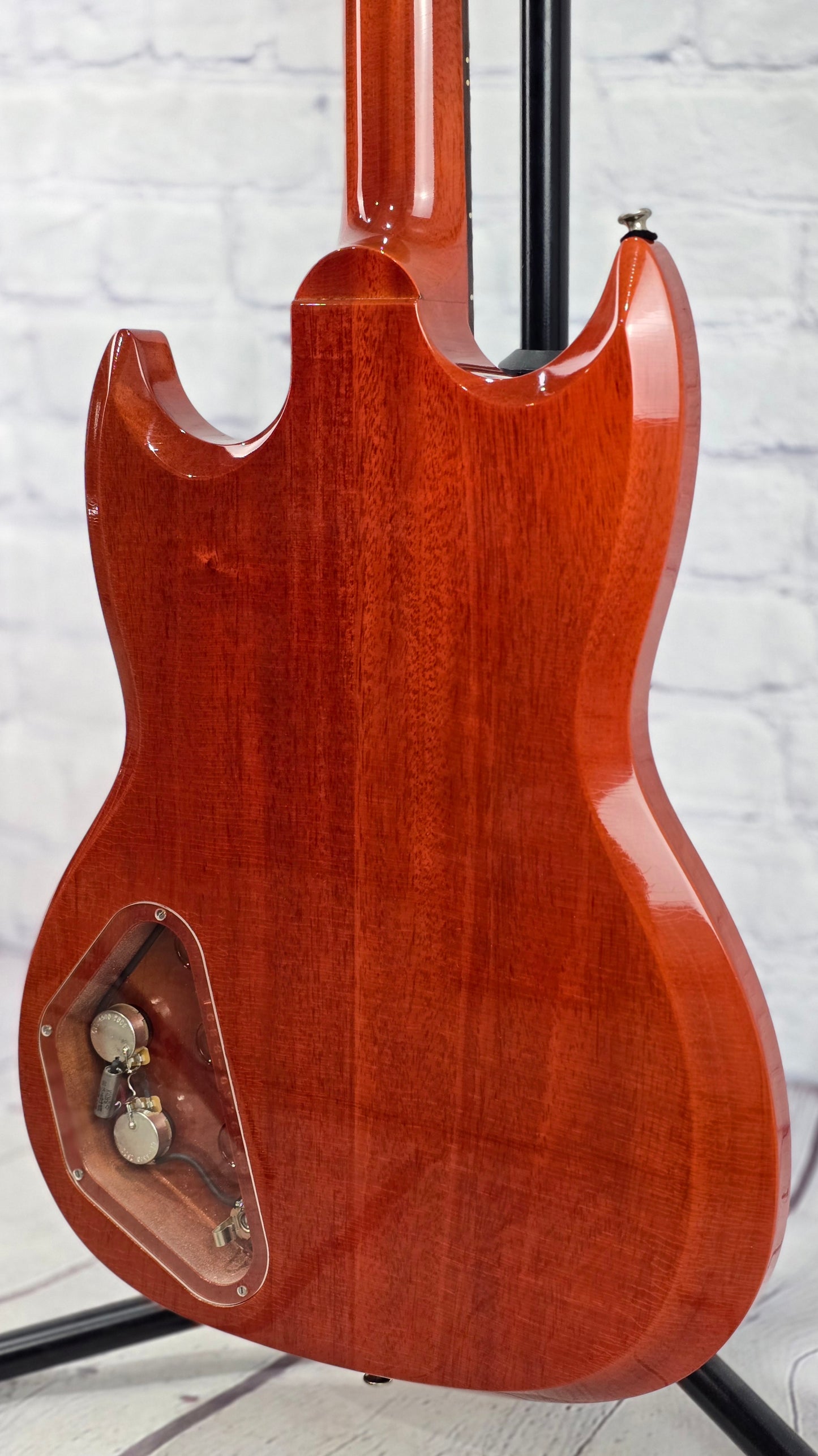 Frank Brothers Radar Deluxe 6 String Electric Guitar Faded Cherry Light Relic Full Gloss