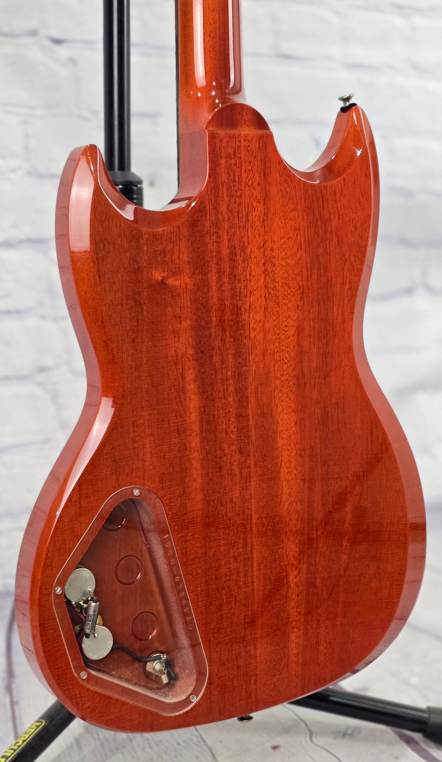 Frank Brothers Radar Deluxe 6 String Electric Guitar Faded Cherry Light Relic Full Gloss