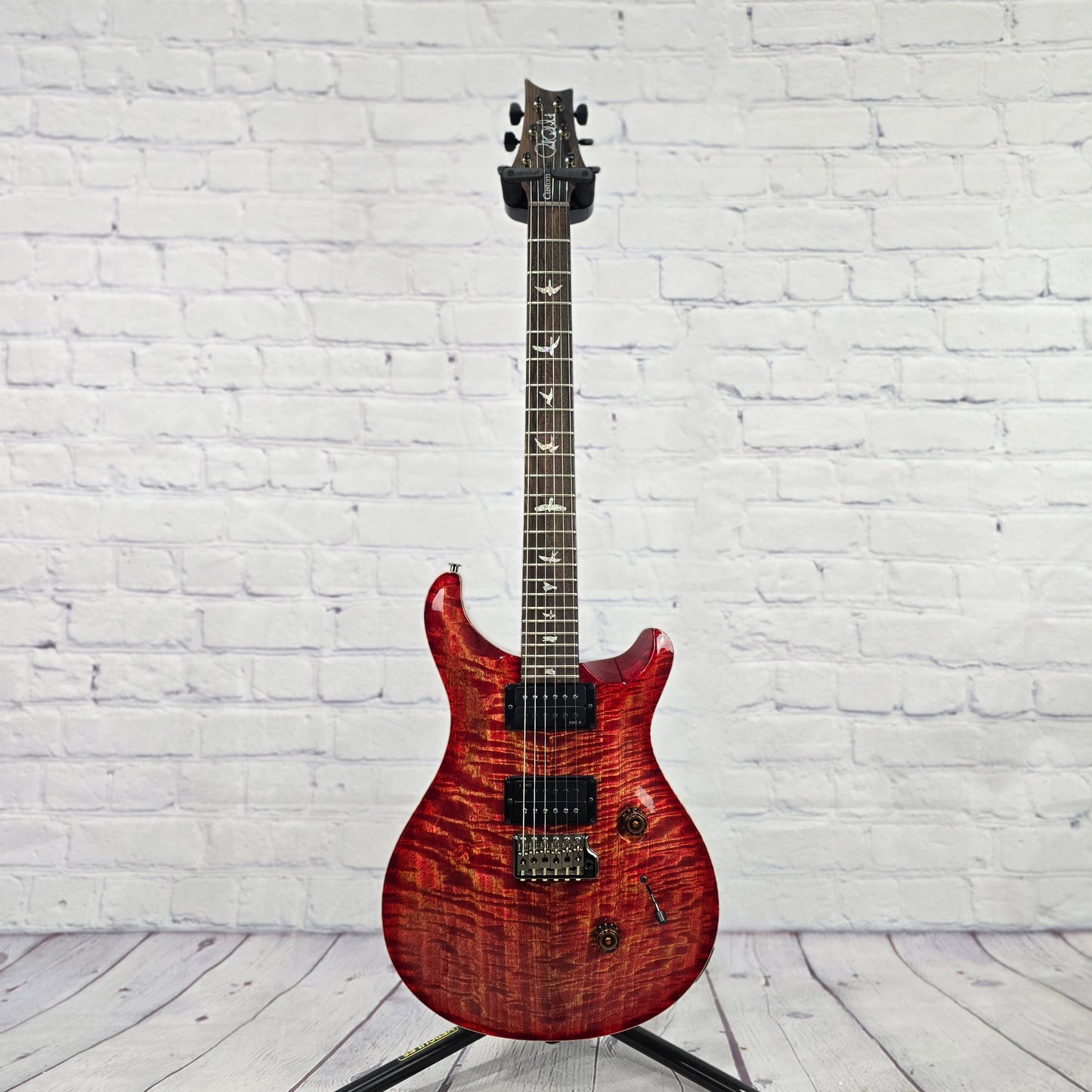Paul Reed Smith PRS Guitars Custom 24 Limited Mango 6 String Electric Guitar Blood Orange