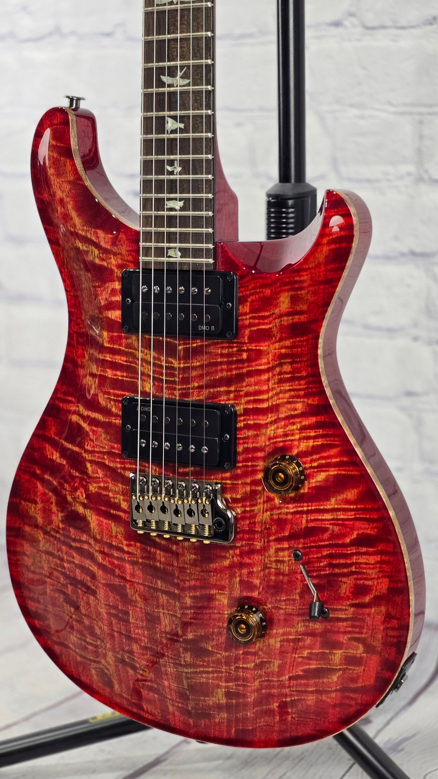 Paul Reed Smith PRS Guitars Custom 24 Limited Mango 6 String Electric Guitar Blood Orange