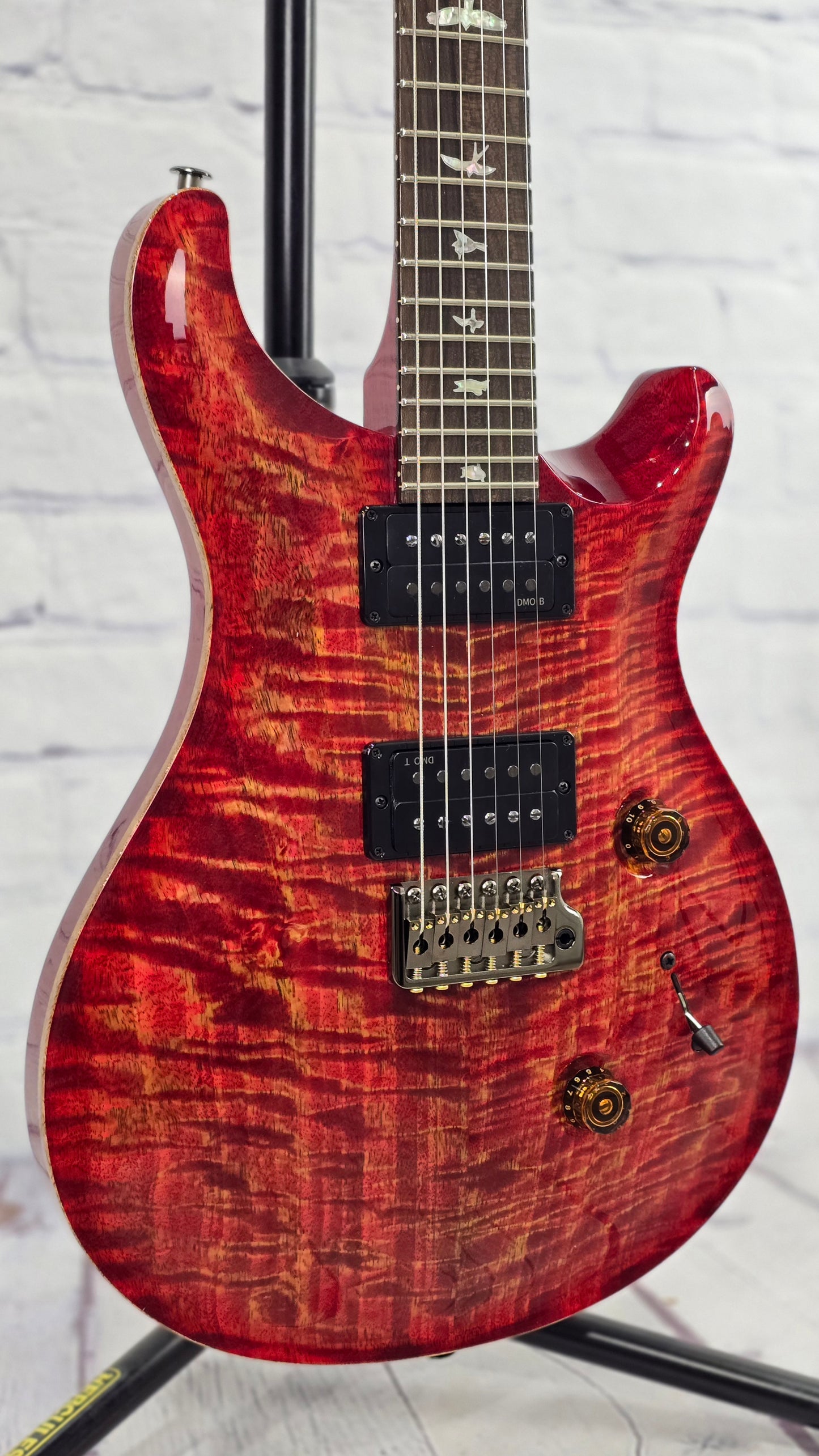 Paul Reed Smith PRS Guitars Custom 24 Limited Mango 6 String Electric Guitar Blood Orange