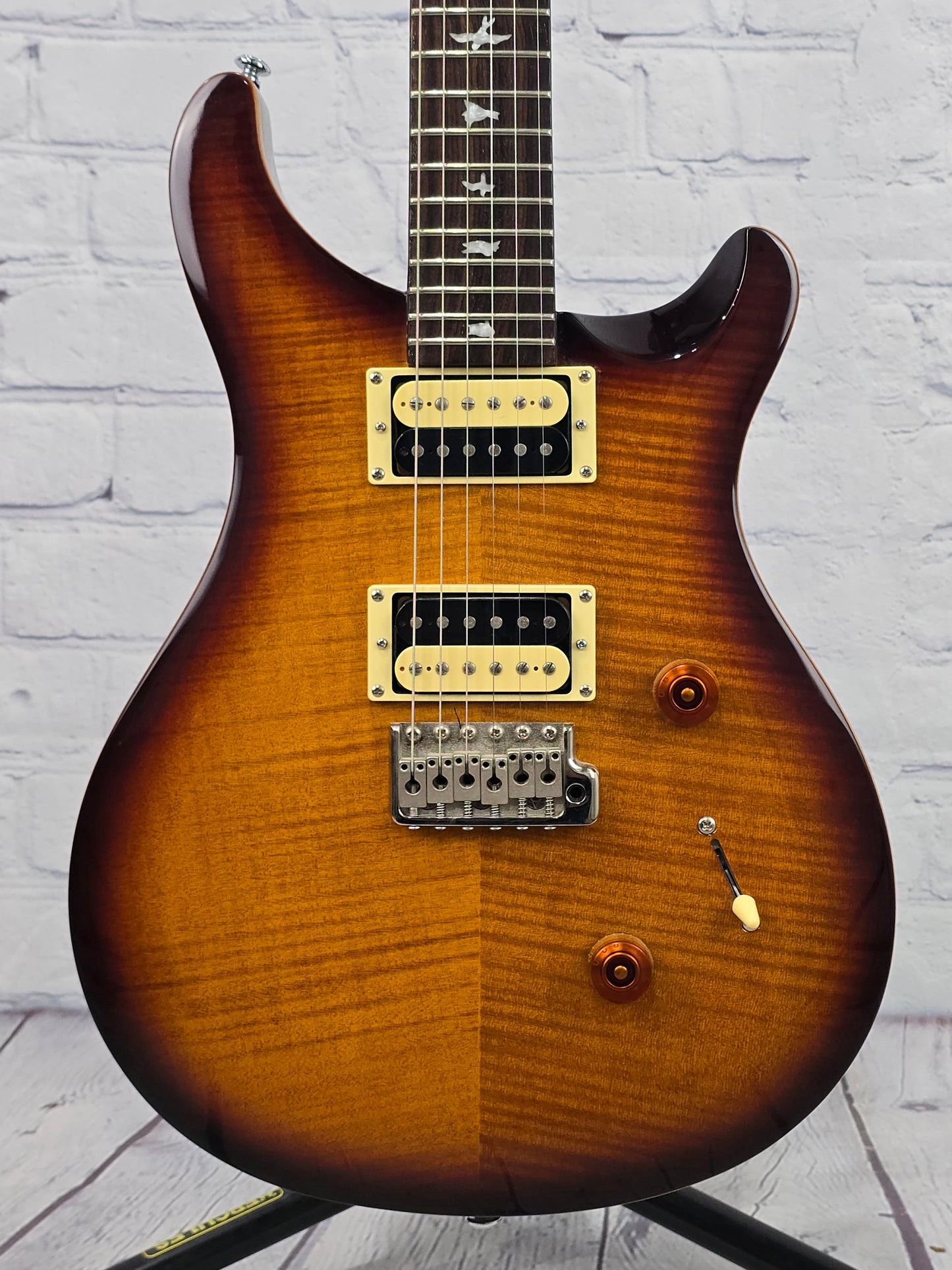 USED Paul Reed Smith PRS Guitars SE Custom 24 6 String Electric Guitar Tobacco Sunburst