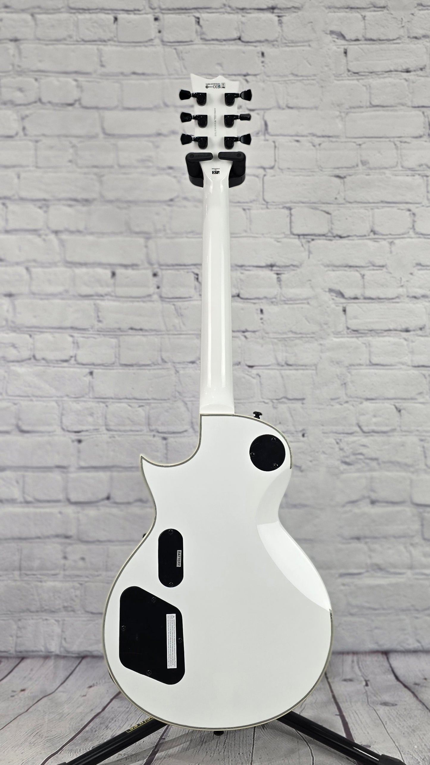 ESP LTD Iron Cross James Hetfield 6 String Electric Guitar Snow White