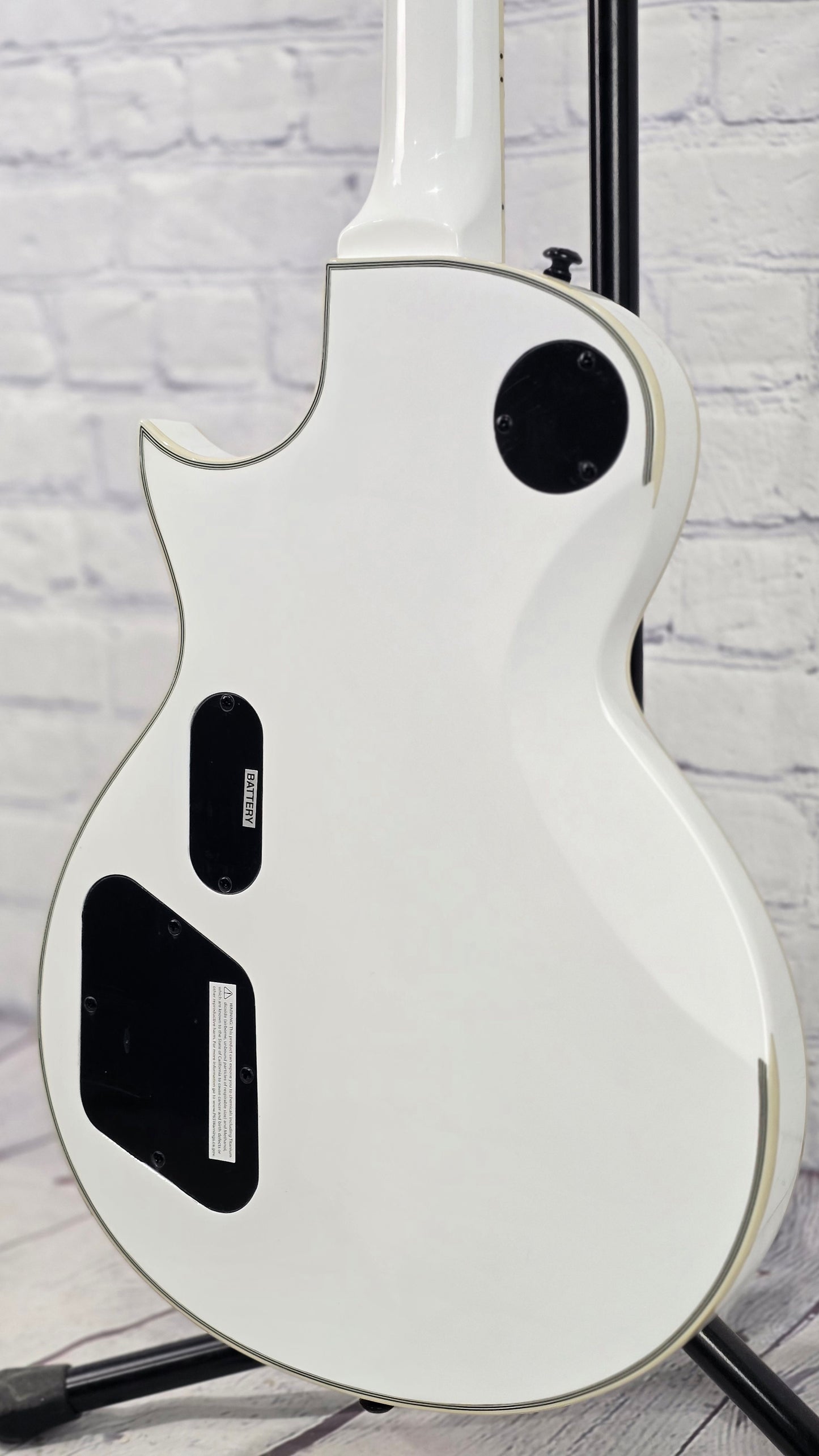 ESP LTD Iron Cross James Hetfield 6 String Electric Guitar Snow White