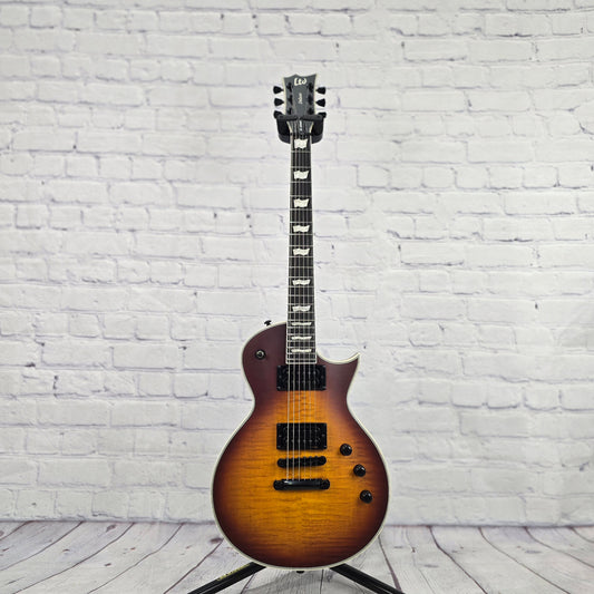 ESP LTD Eclipse EC-1000T CTM FM TSBS Electric Guitar Tobacco Sunburst
