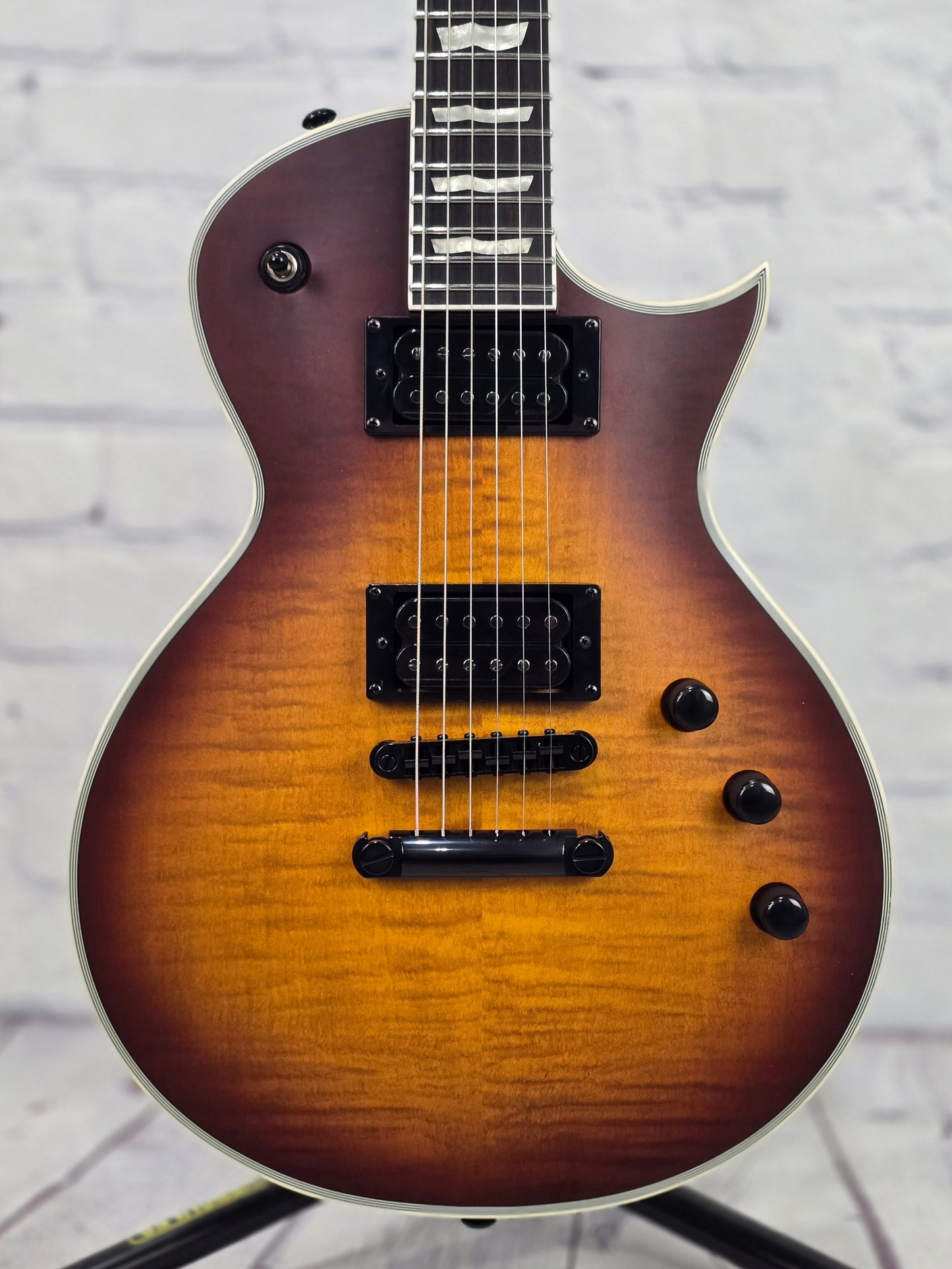 ESP LTD Eclipse EC-1000T CTM FM TSBS Electric Guitar Tobacco Sunburst