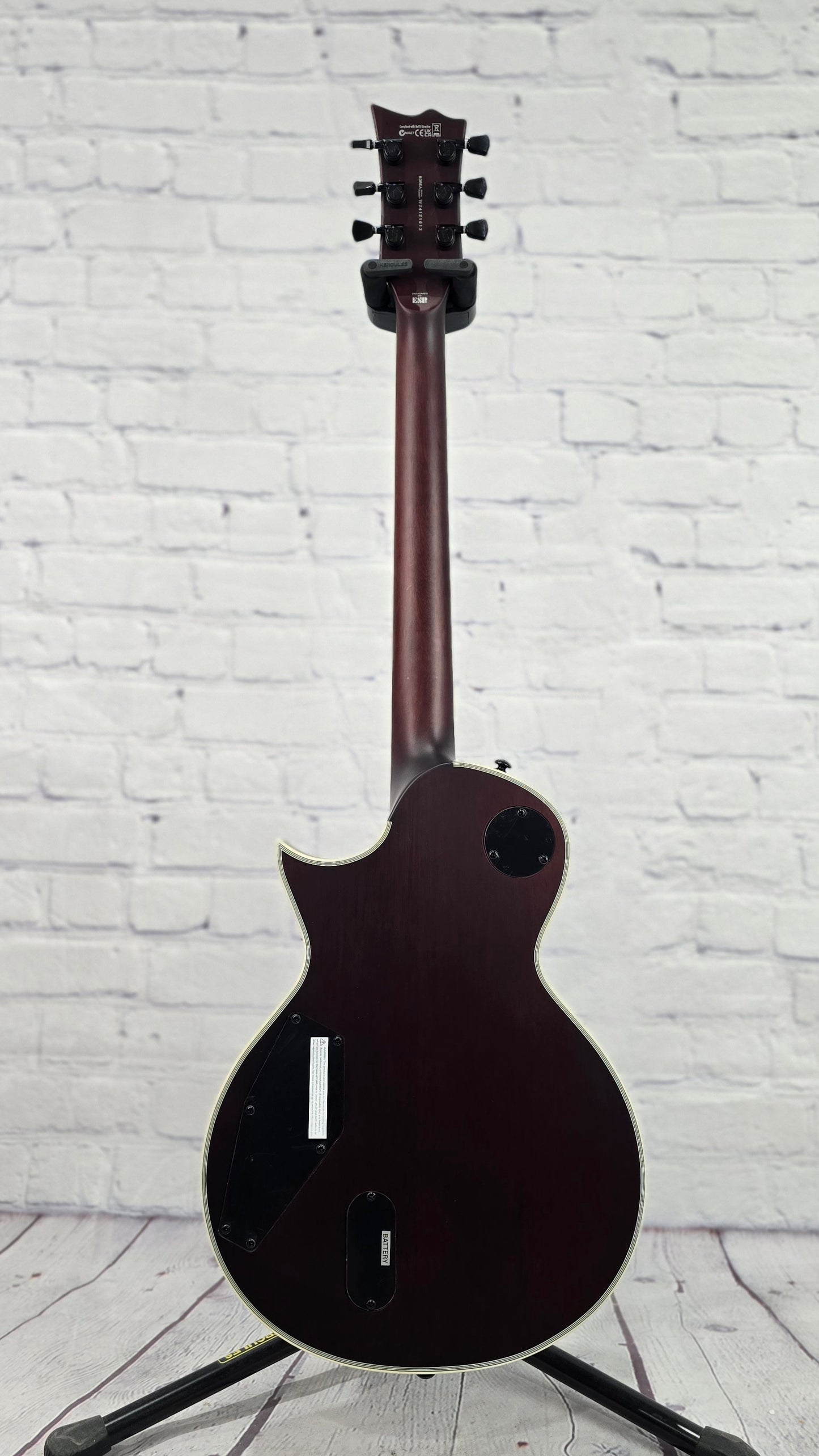 ESP LTD Eclipse EC-1000T CTM FM TSBS Electric Guitar Tobacco Sunburst