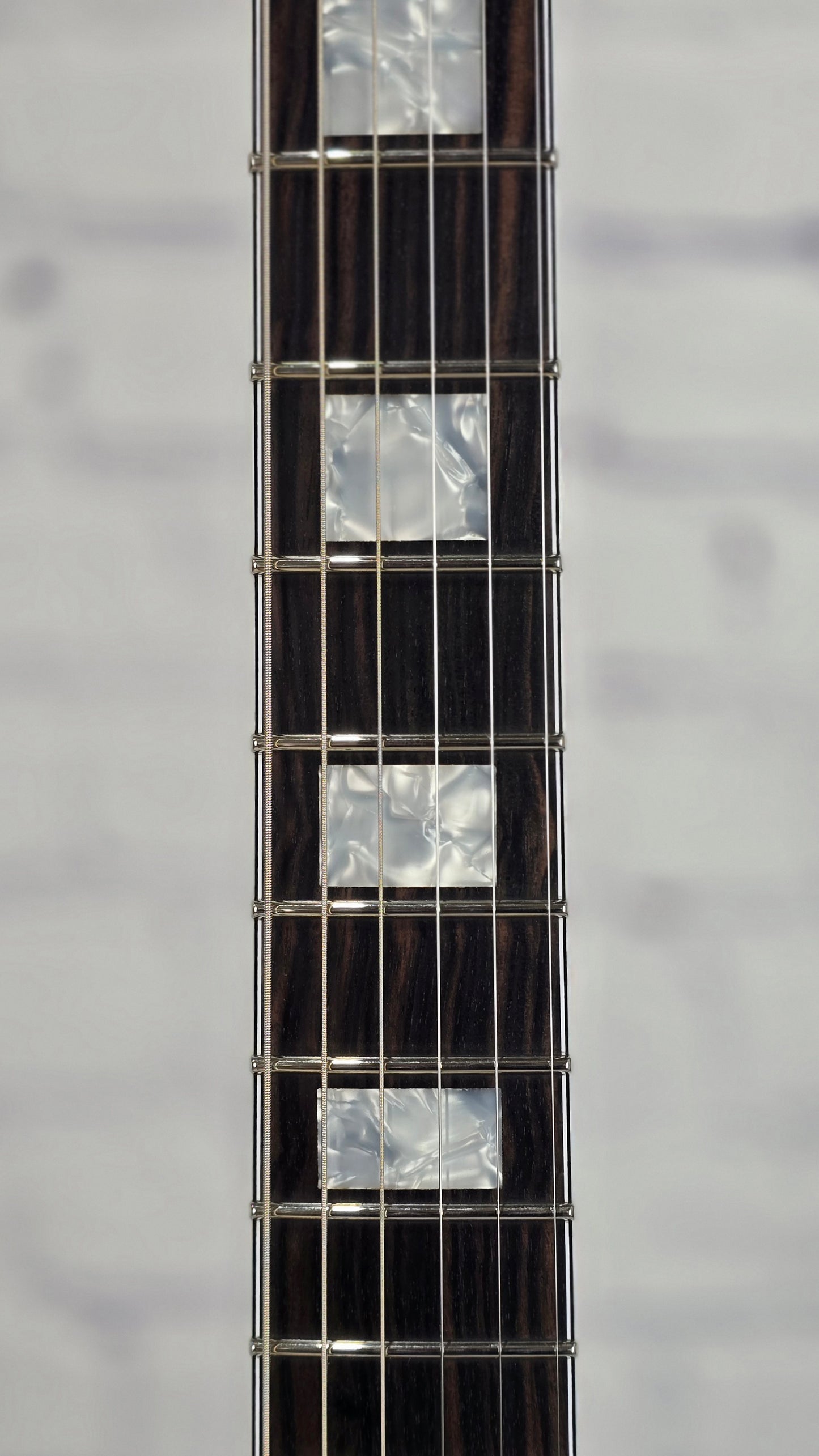 Frank Brothers Arcade One 6 String Electric Guitar Gloss Piano Black Light Relic