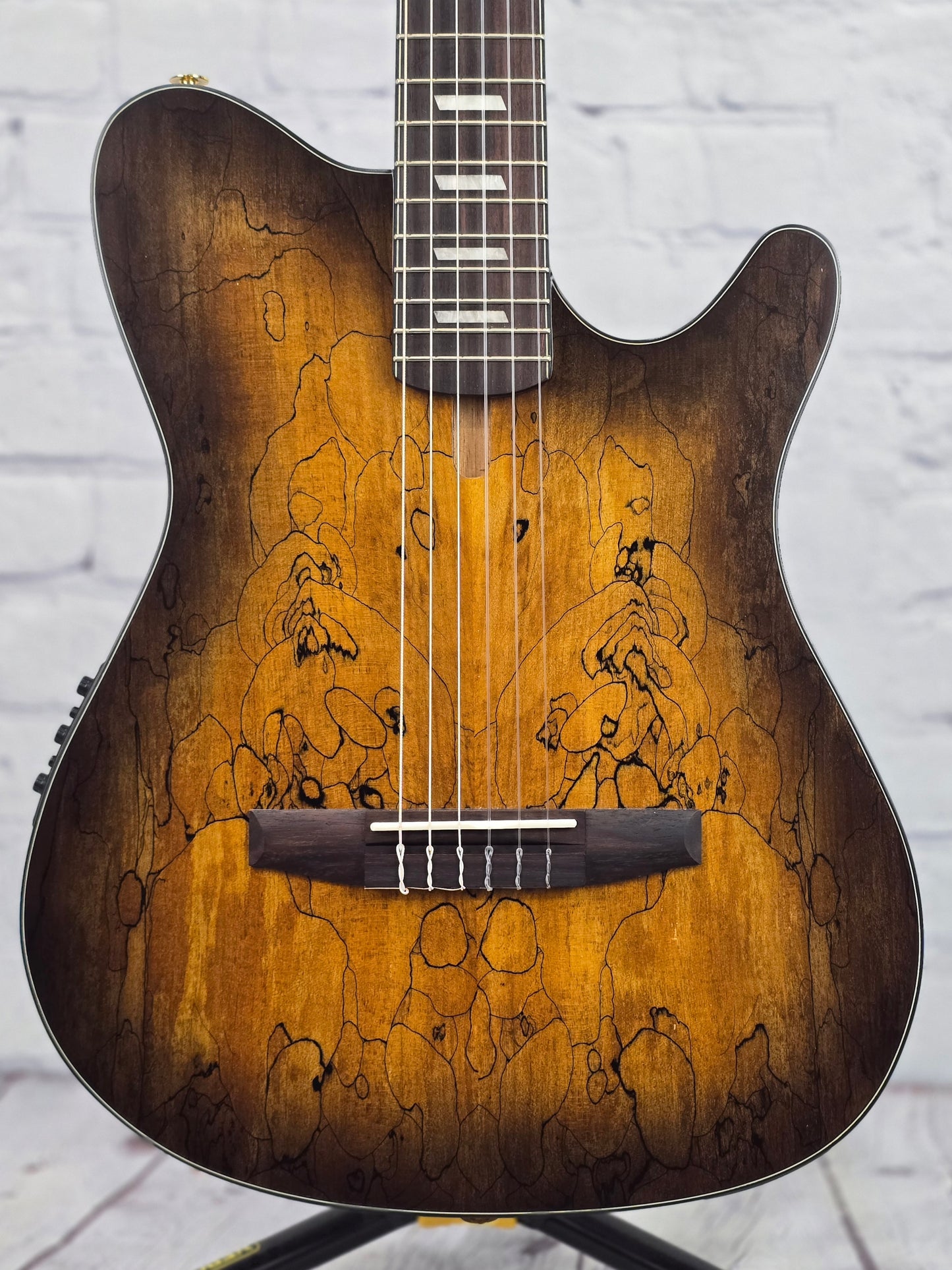 Ibanez FRH20SMN TCL 6 String Classical Electric Acoustic Guitar Tobacco Burst Low Gloss