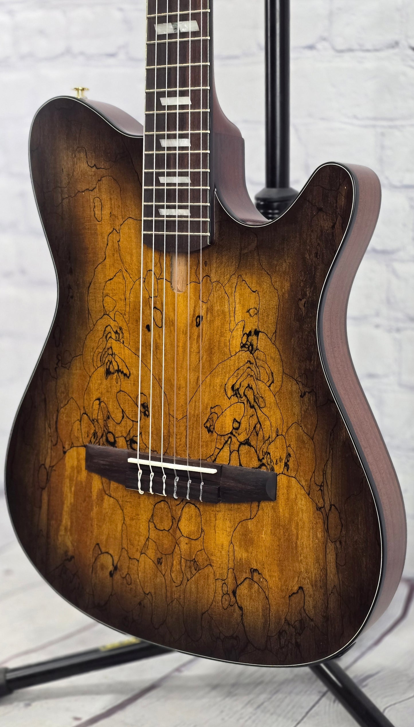 Ibanez FRH20SMN TCL 6 String Classical Electric Acoustic Guitar Tobacco Burst Low Gloss