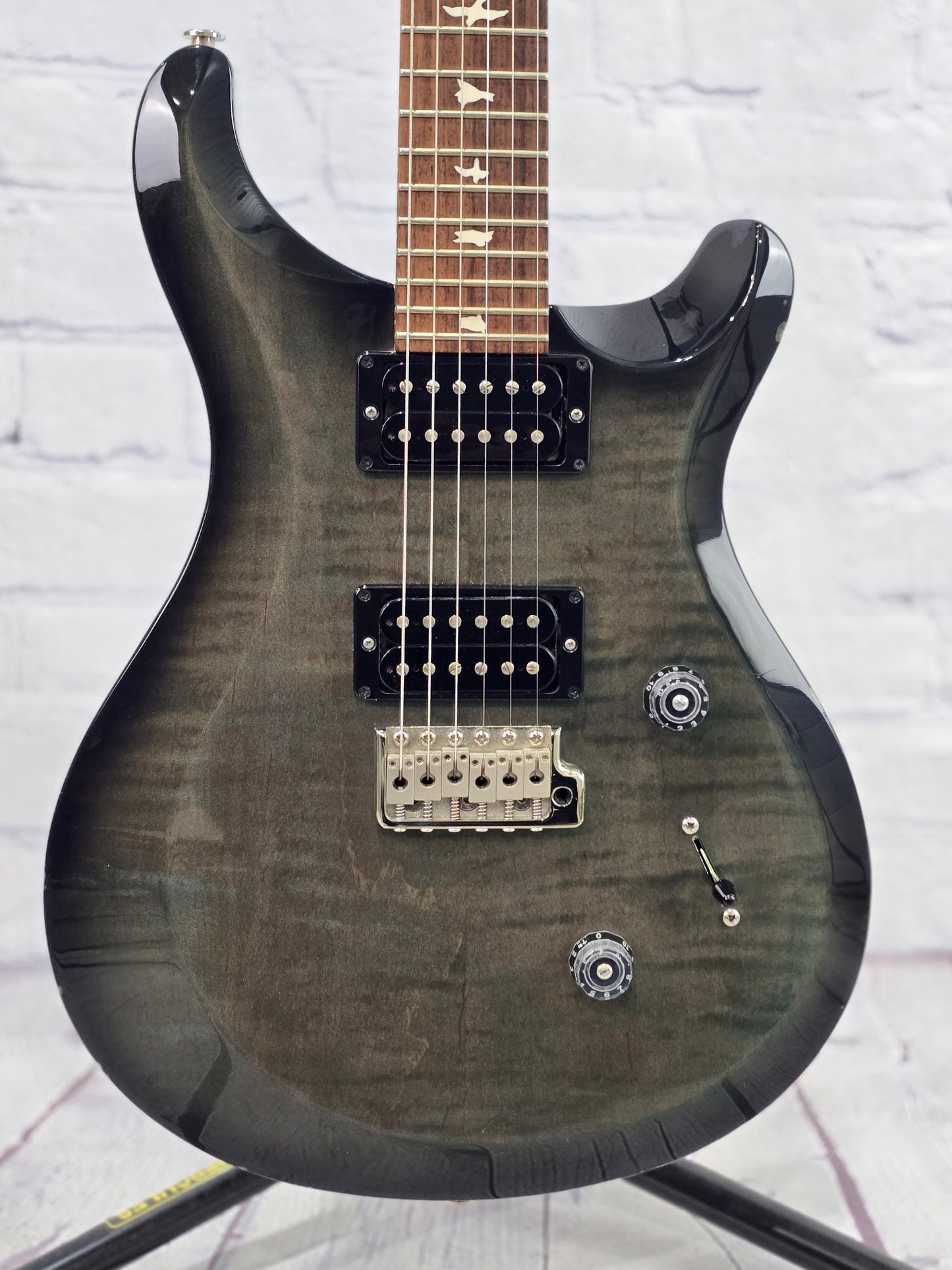 USED Paul Reed Smith PRS S2 Custom 24 6 String Electric Guitar Elephant Grey